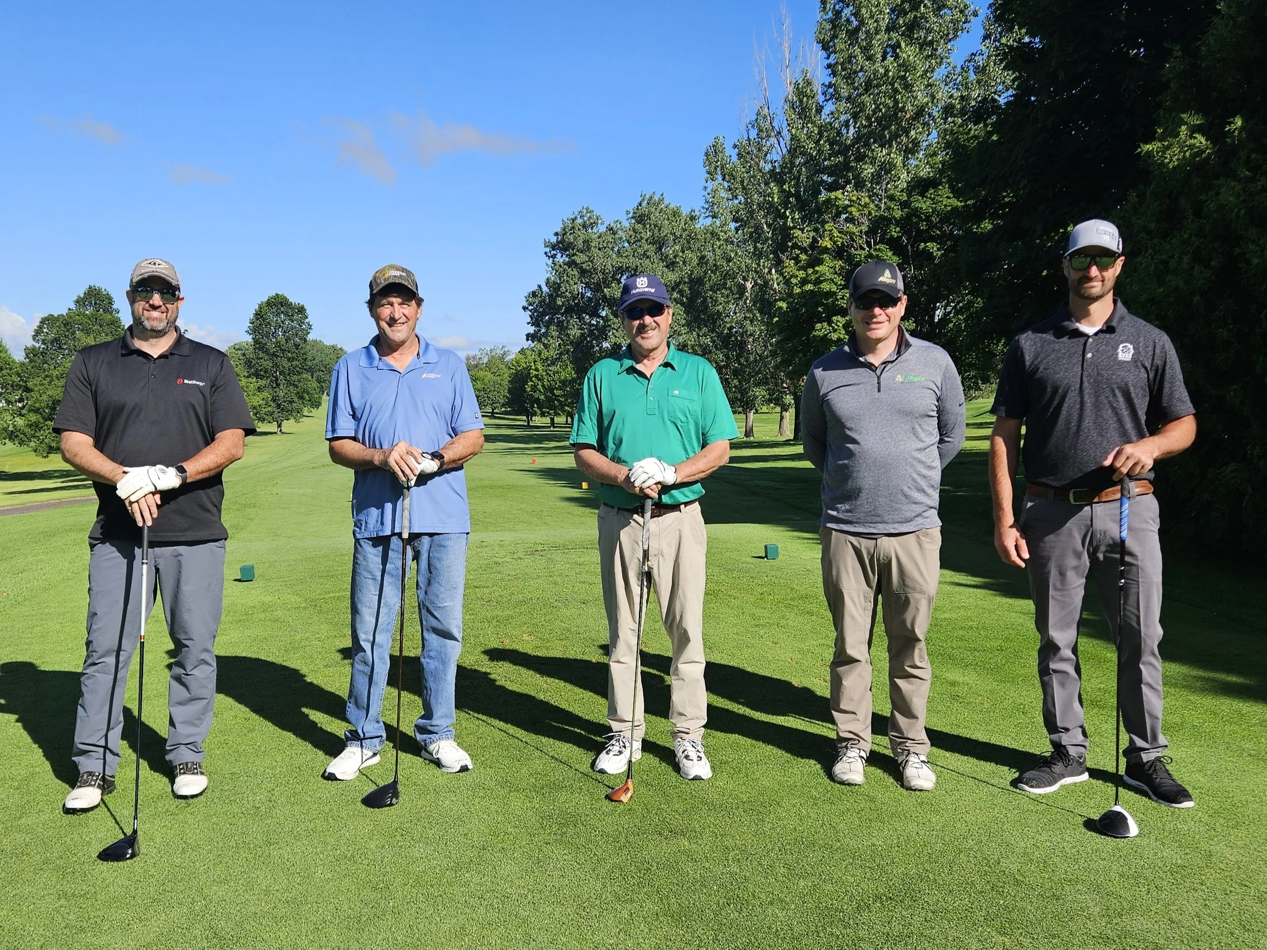Chris Loiselle (Xcel), Brian Weidenfeller (GRE), Brad Weidenfeller (Xcel), Mike Maine (Alligare), & Jake Schweisthal (Wright Tree)