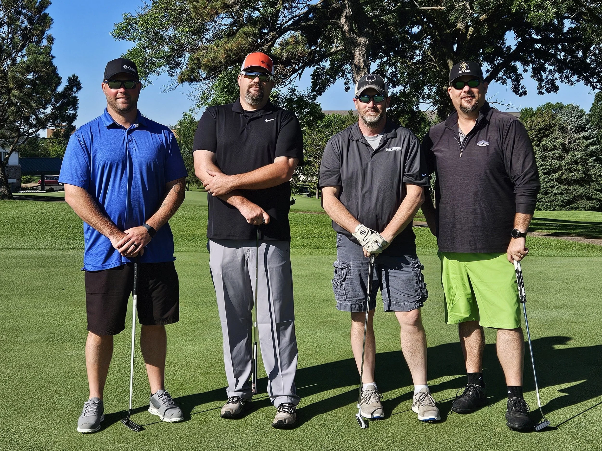 Jeff Brown (ONEOK), Ben Colbenson (Asplundh), Bob Turner (Asplundh), & Rich Alexander (Xcel)