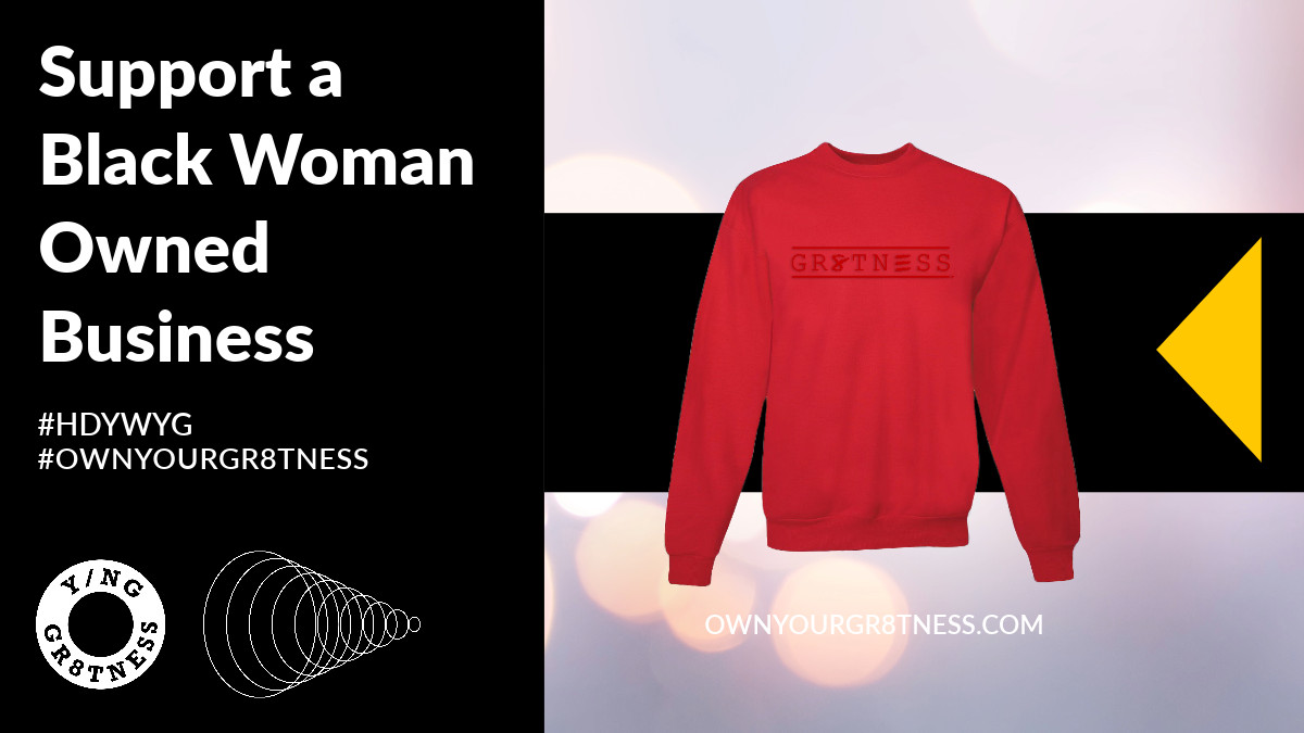 Elevate Your Style ✨ Embrace Your Greatness with Our Classic GR8TNESS Crewneck