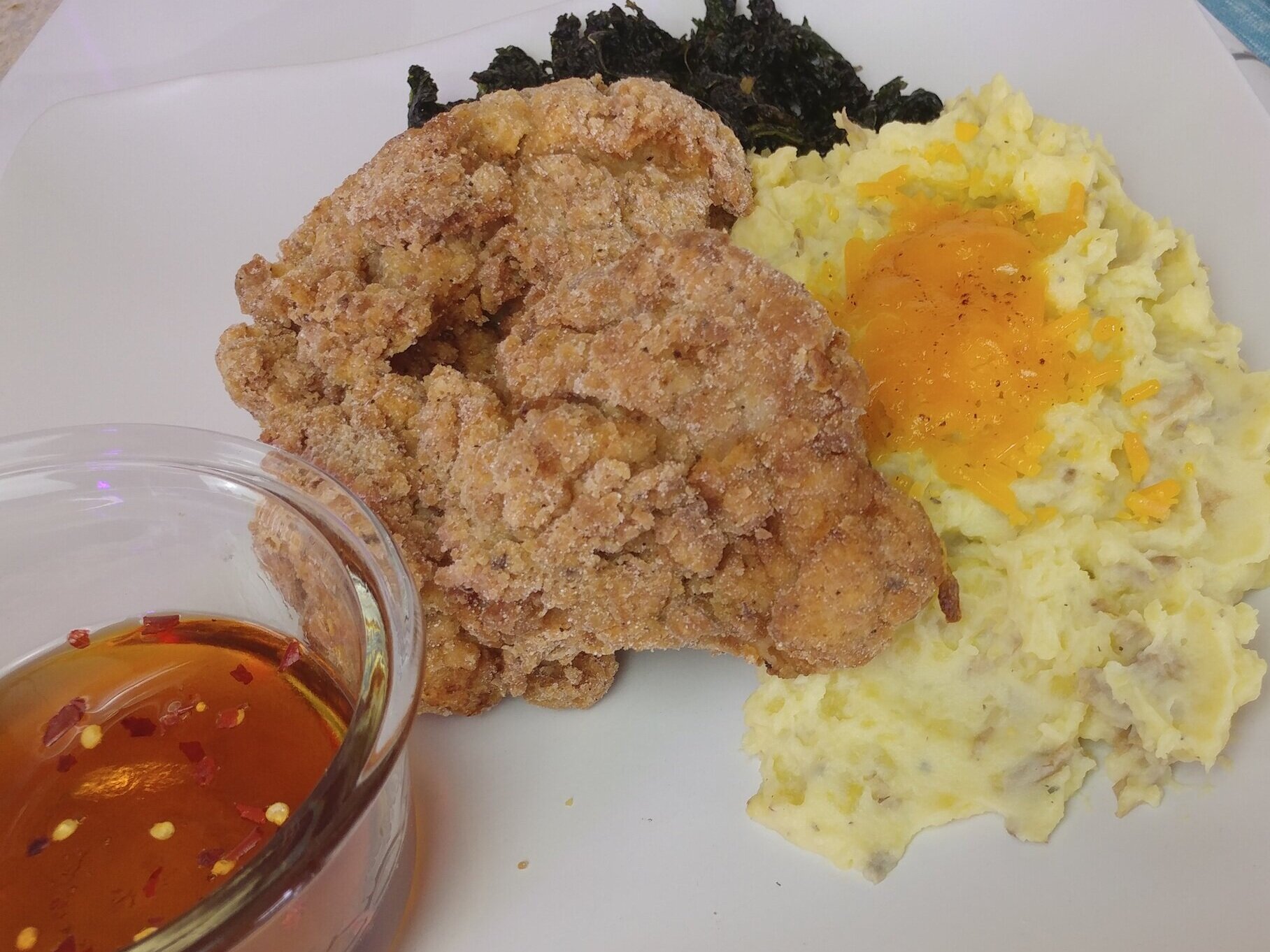 Crispy Fried Chicken and Rustic Smashed Potatoes — Celiac Kitchen