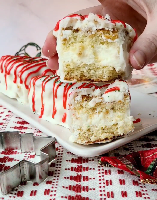 Christmas Tree Snack Cakes