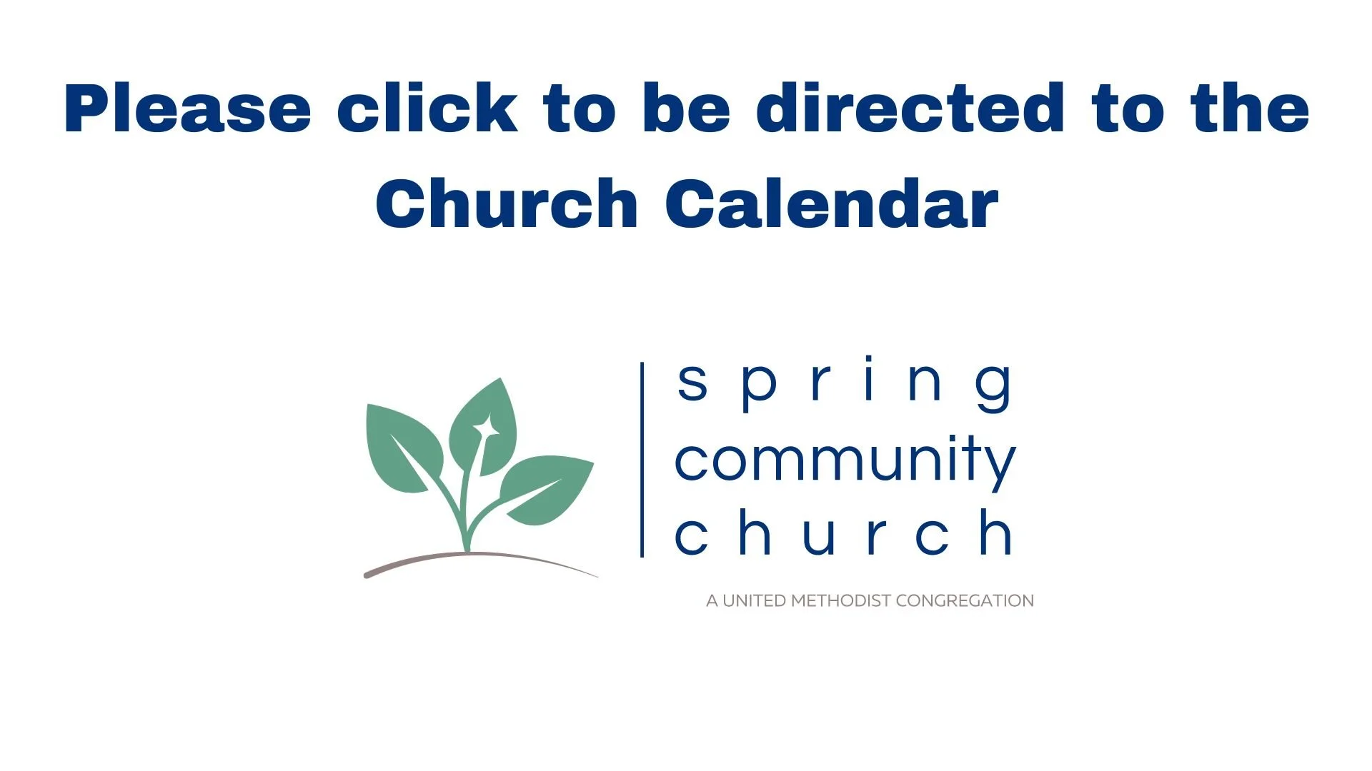 General 2 — Spring Community Church