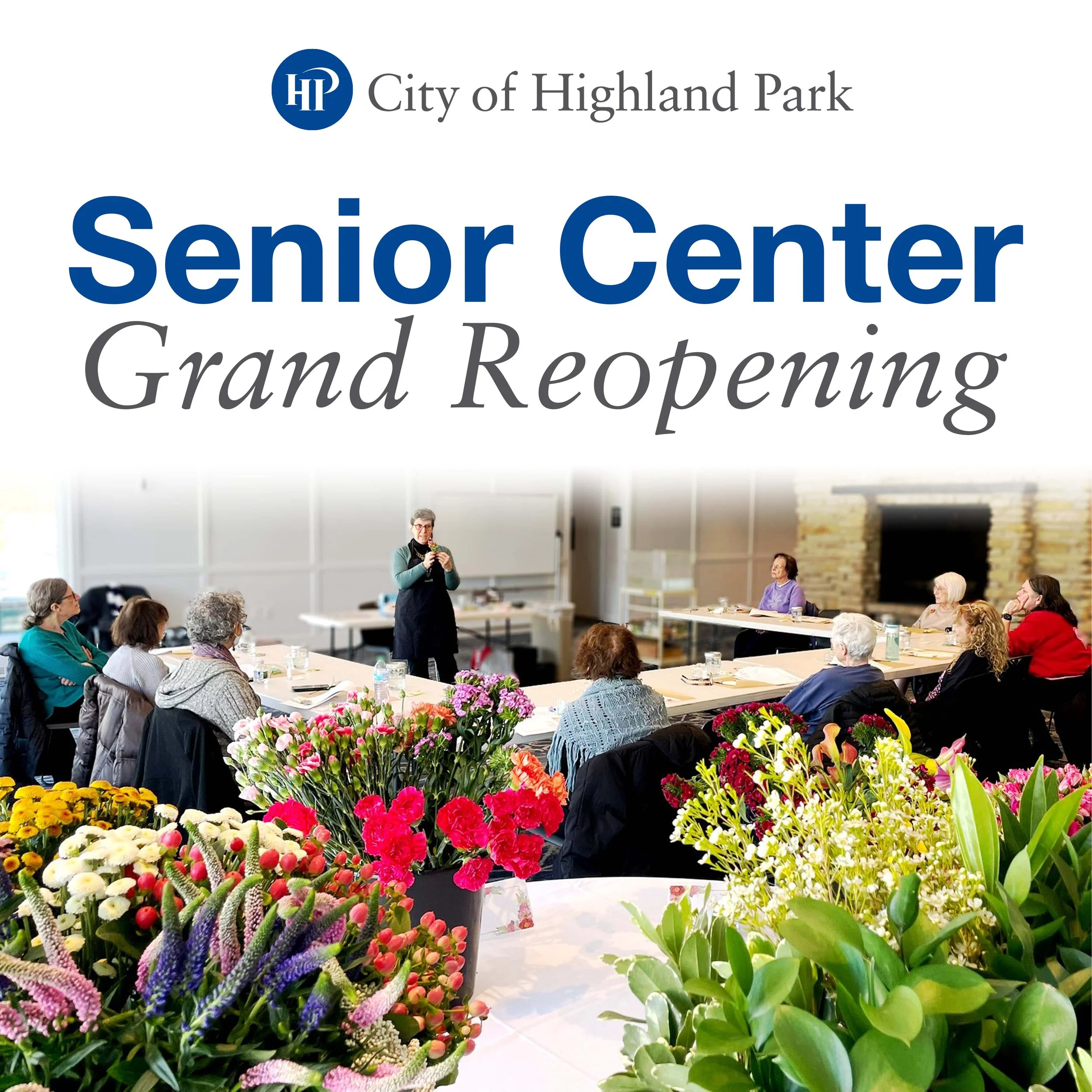 Senior Center Grand Reopening