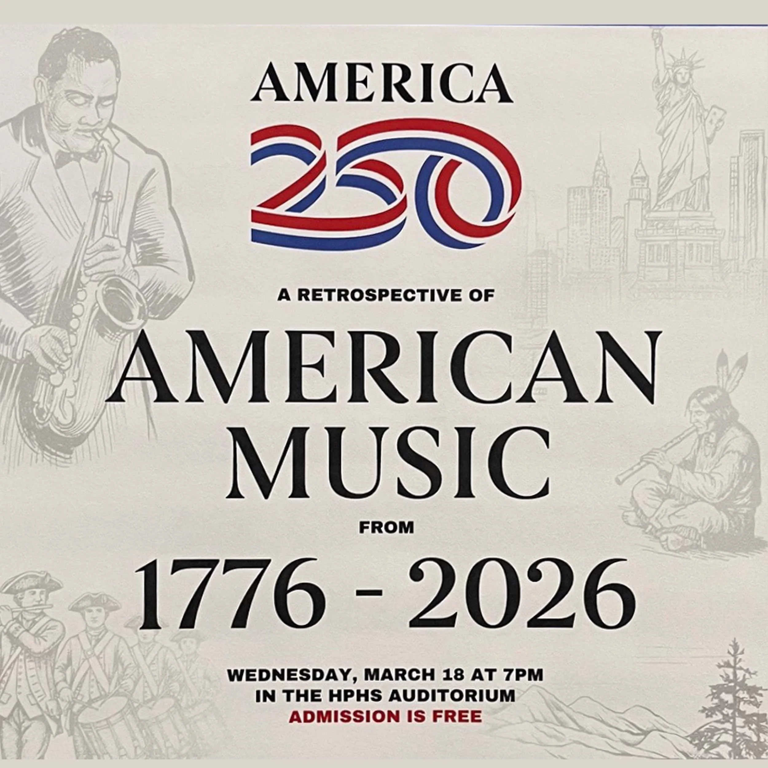 America250: A Retrospective of American Music from 1776 - 2026