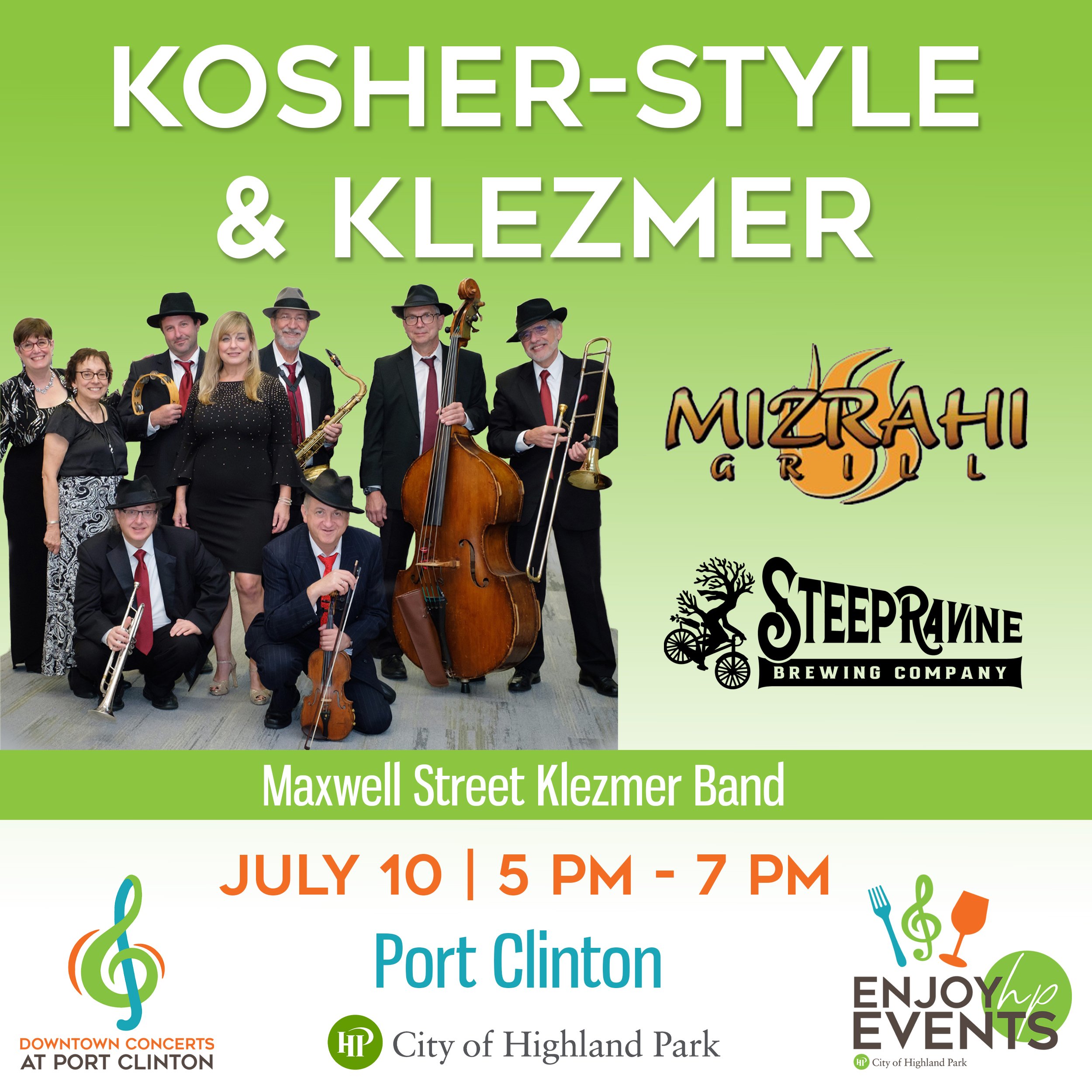 Downtown Concert at Port Clinton: Kosher-Style &amp; Klezmer