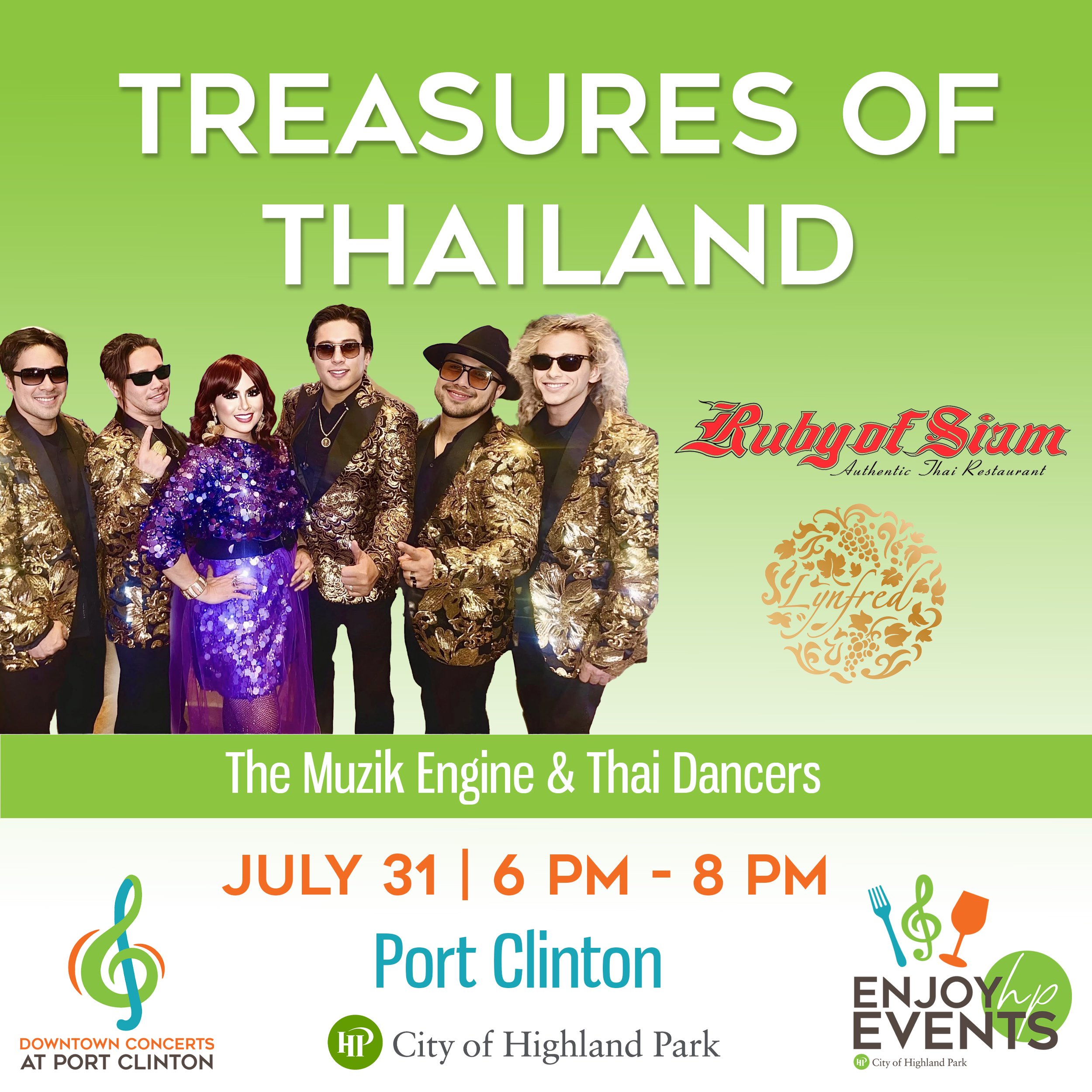 Downtown Concert at Port Clinton: Treasures of Thailand