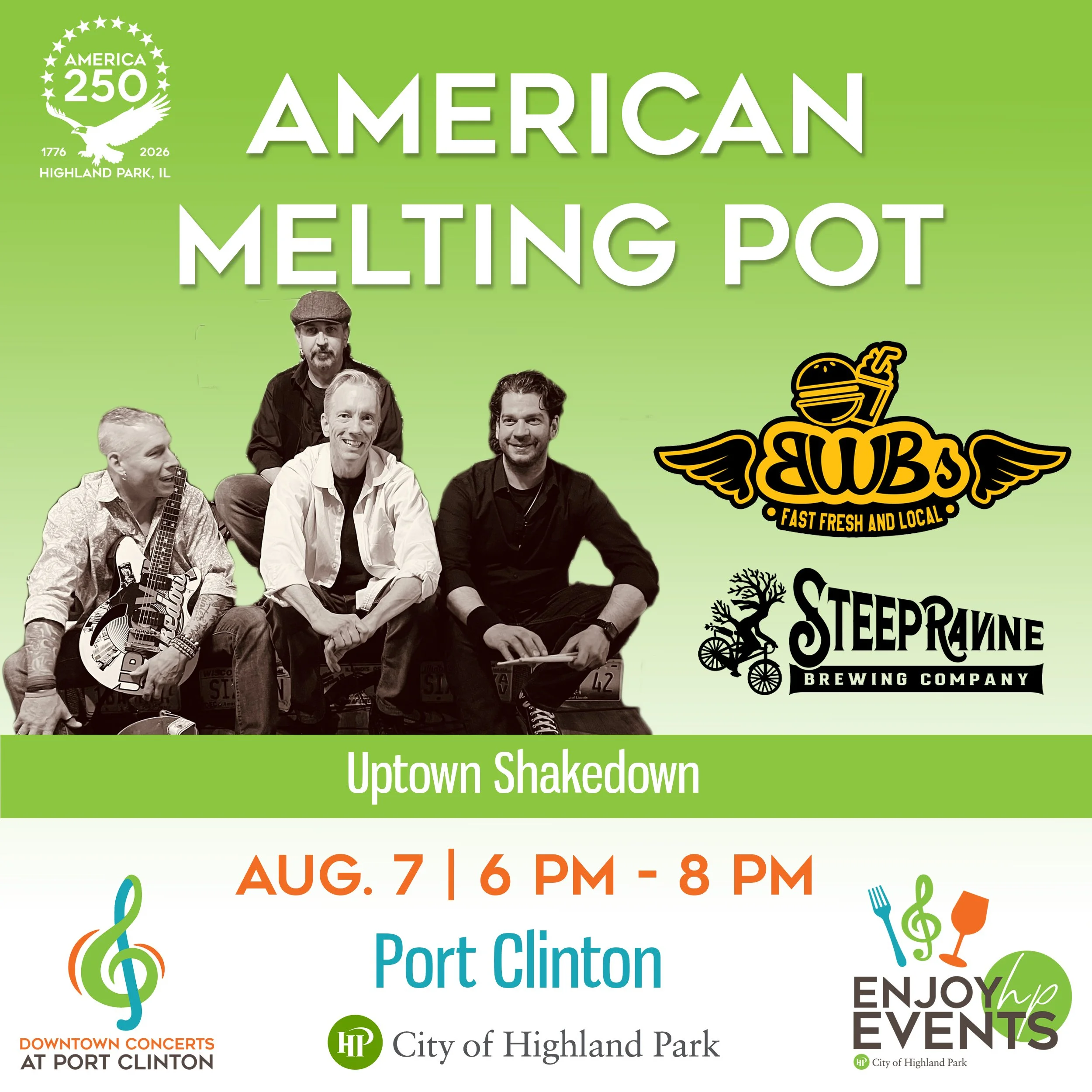 Downtown Concert at Port Clinton: American Melting Pot