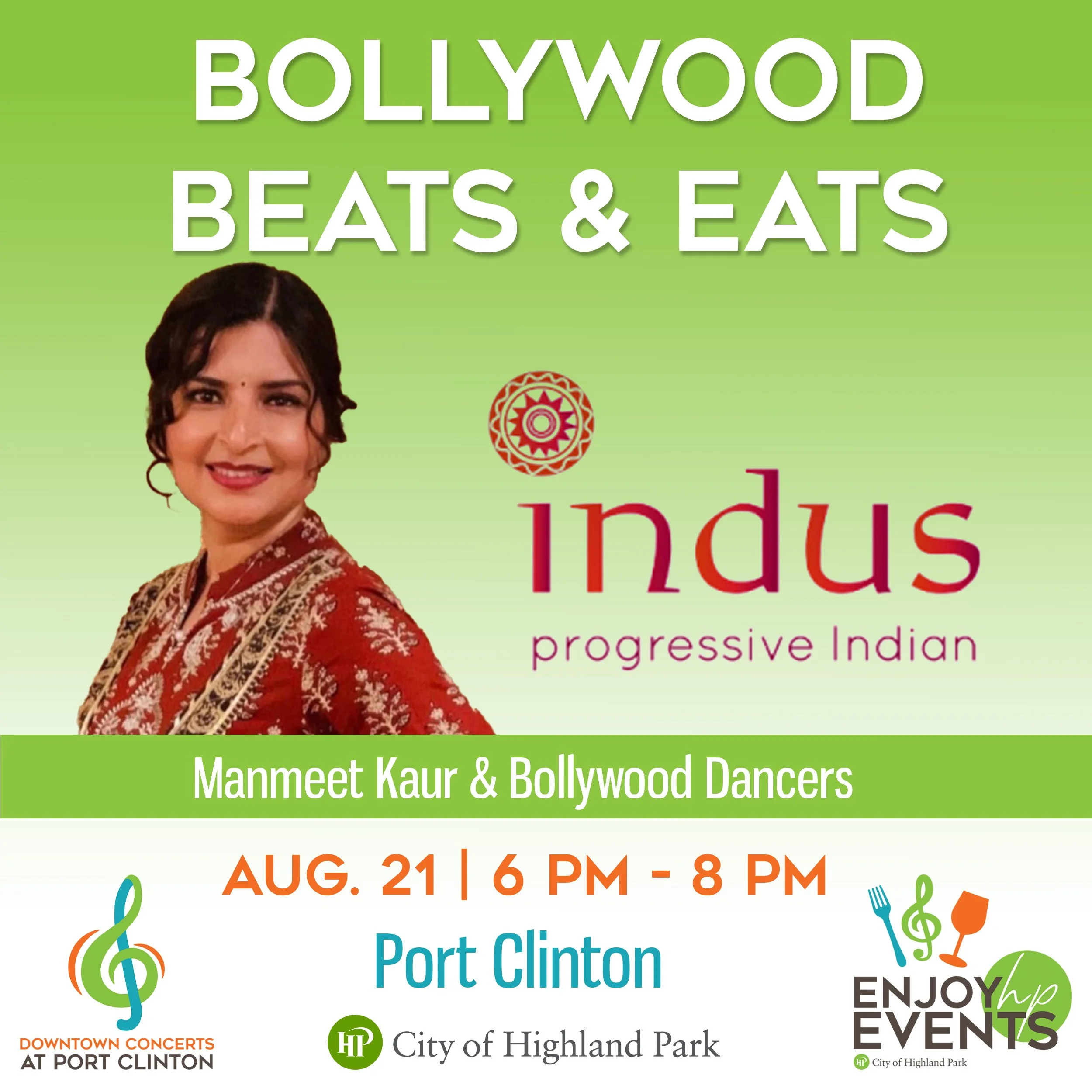 Downtown Concert at Port Clinton: Bollywood Beats &amp; Eats