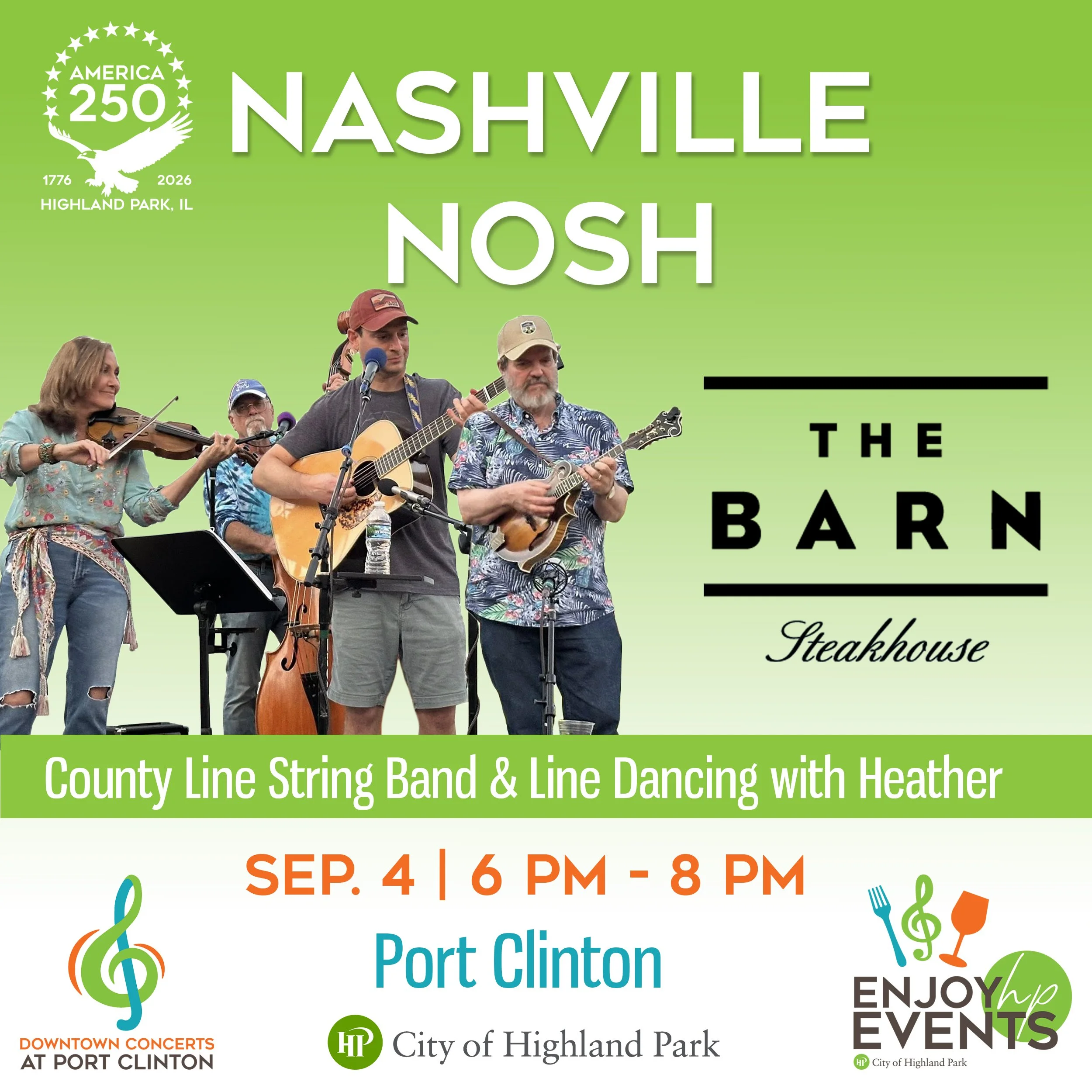 Downtown Concert at Port Clinton: Nashville Nosh