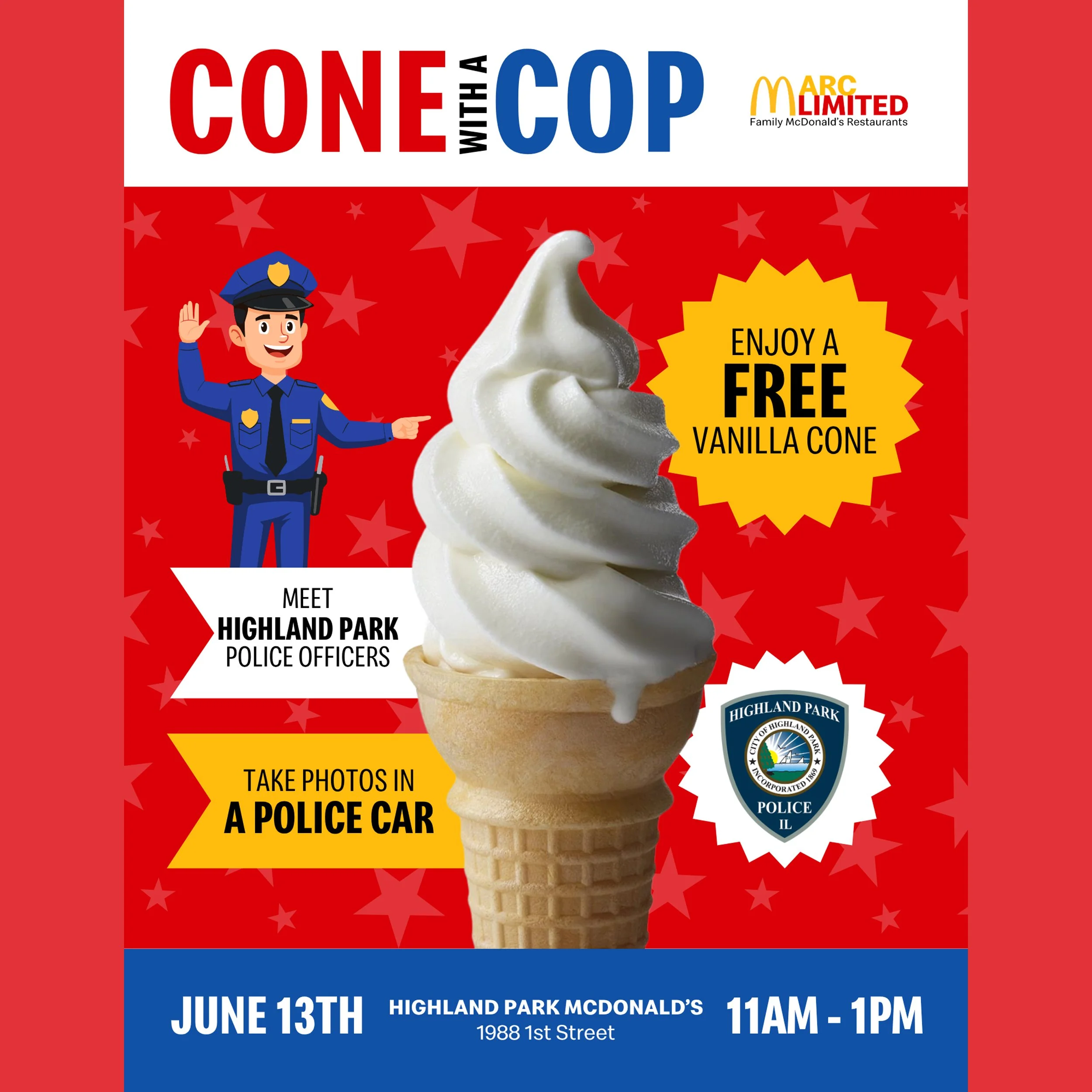 Cone with a Cop