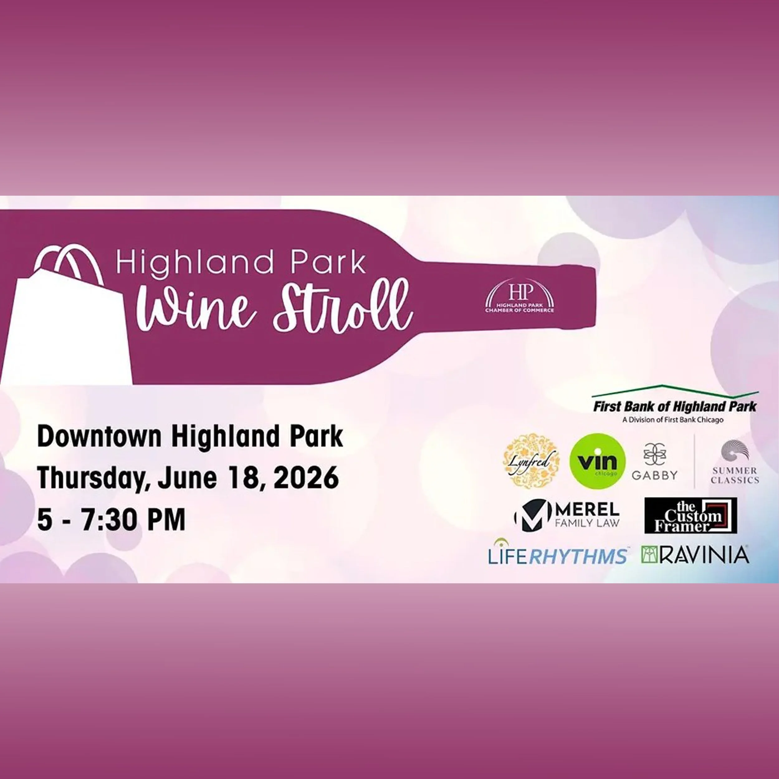 Highland Park Wine Stroll