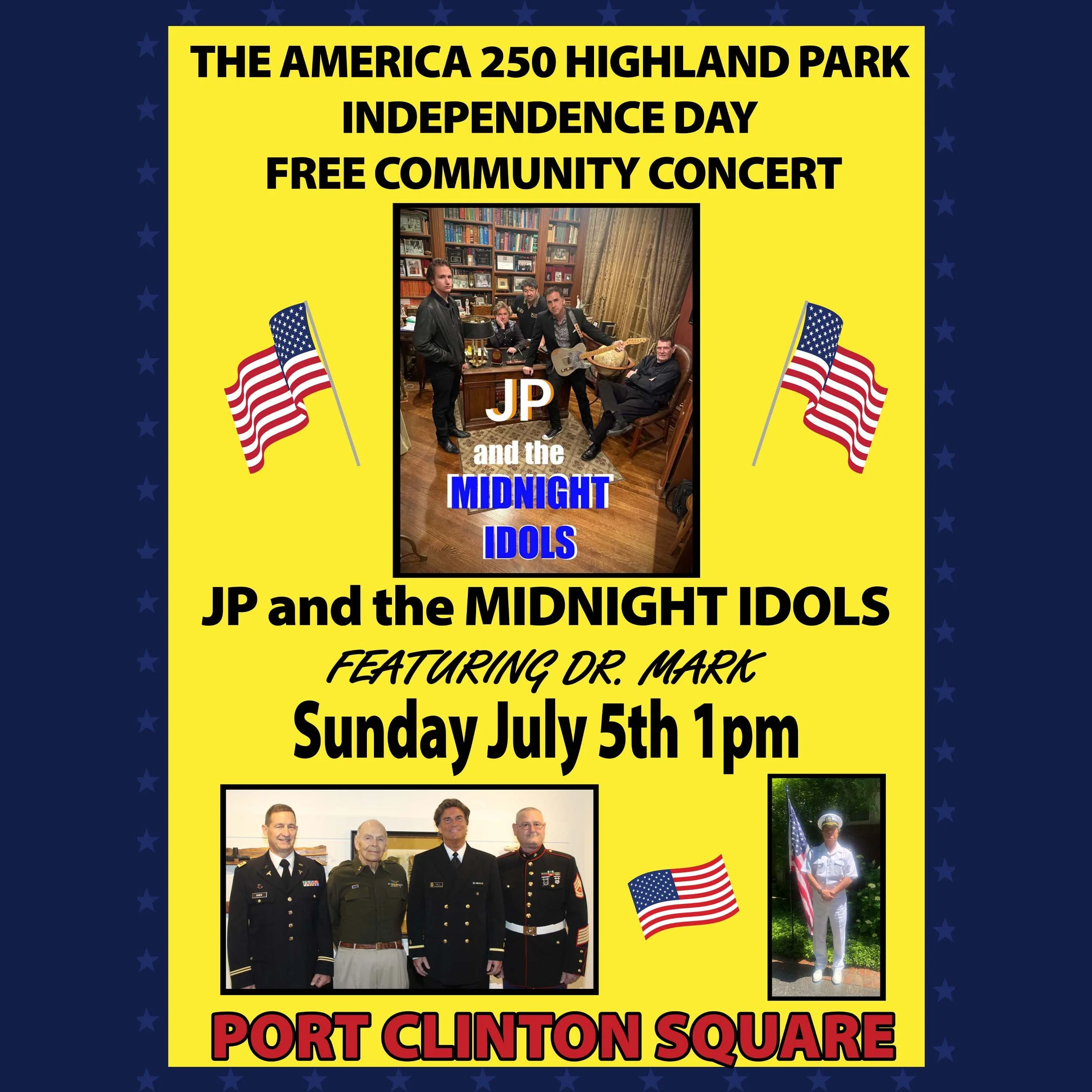 America250 Community Concert: JP and the Midnight Idols