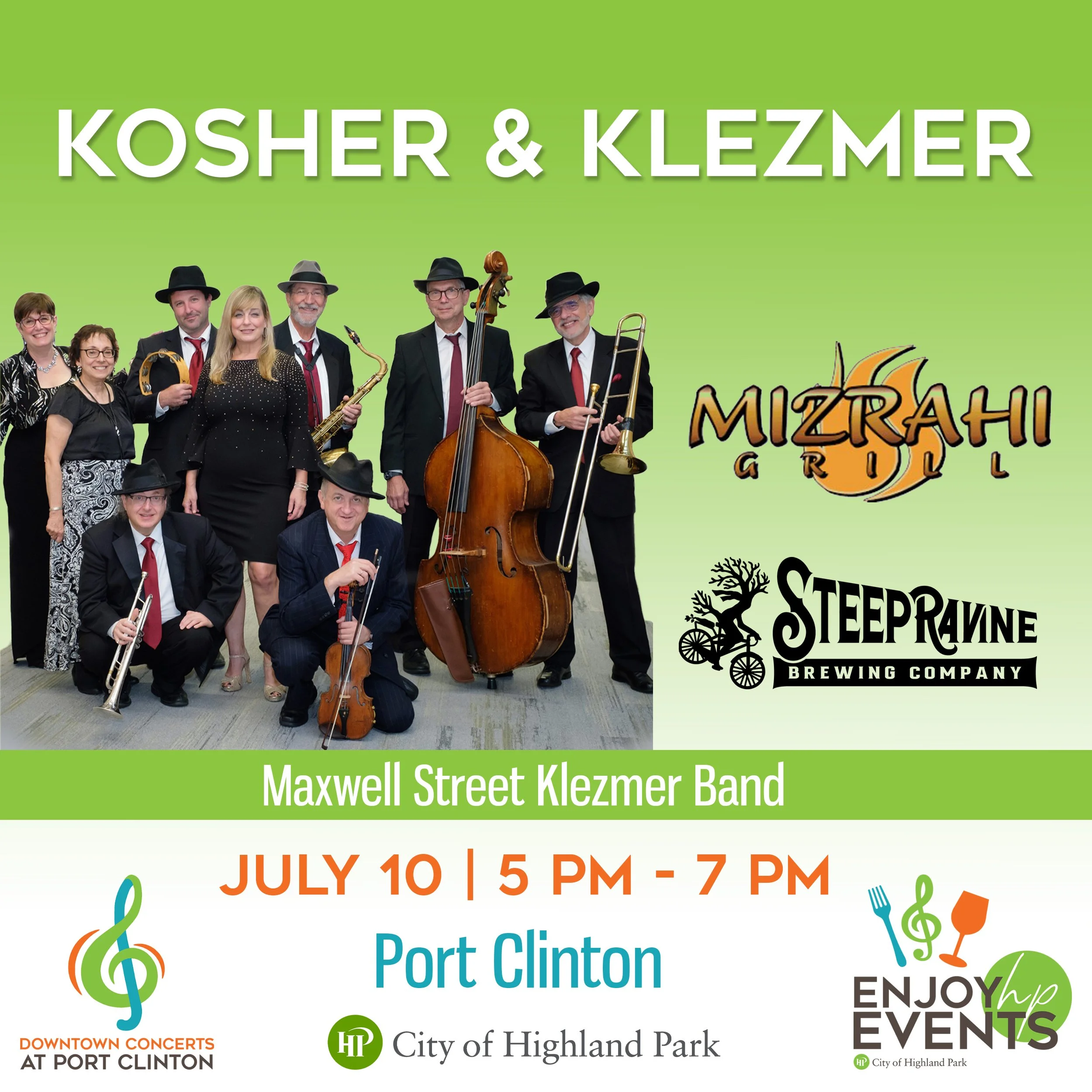 Downtown Concert at Port Clinton: Kosher &amp; Klezmer