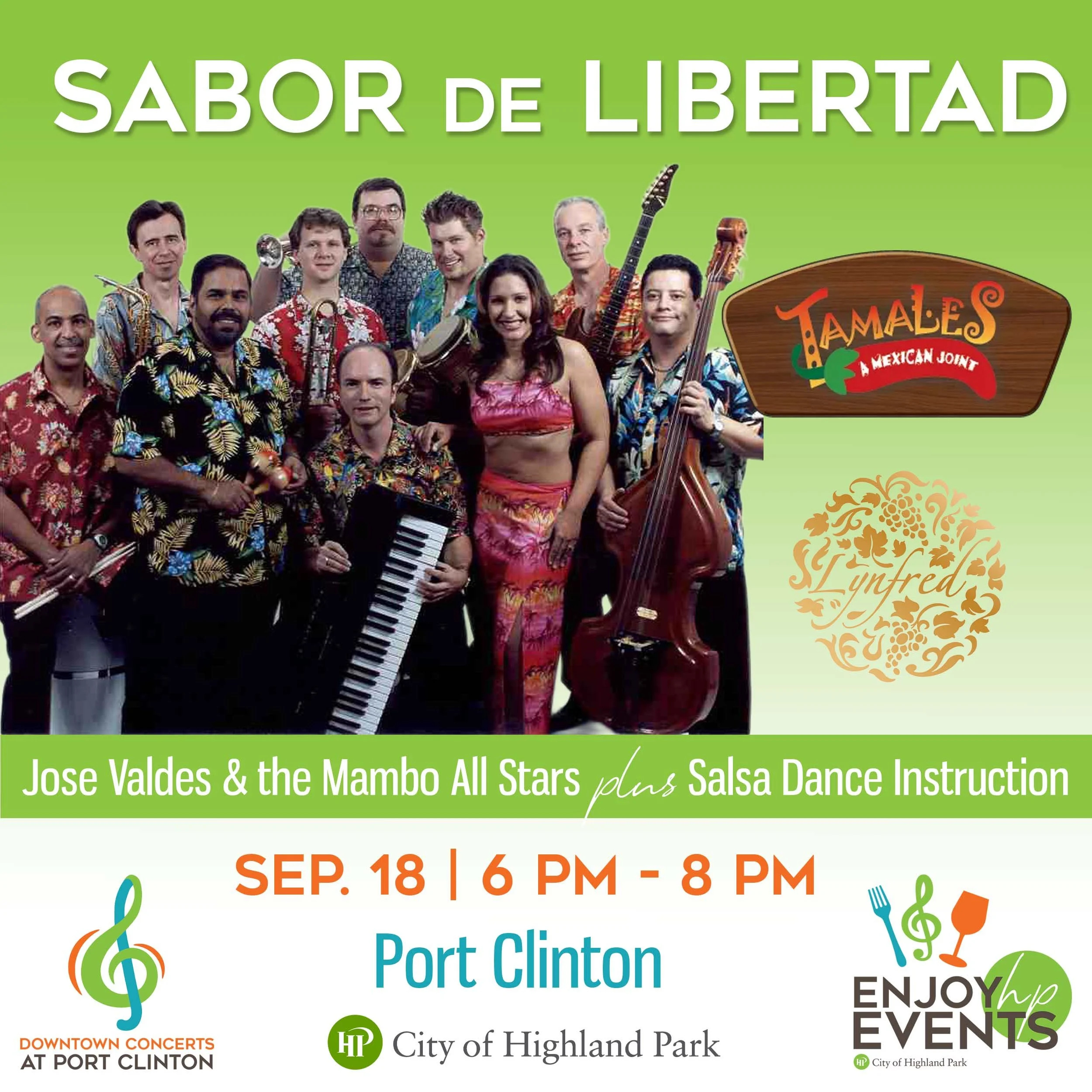 Downtown Concert at Port Clinton: Sabor de Libertad