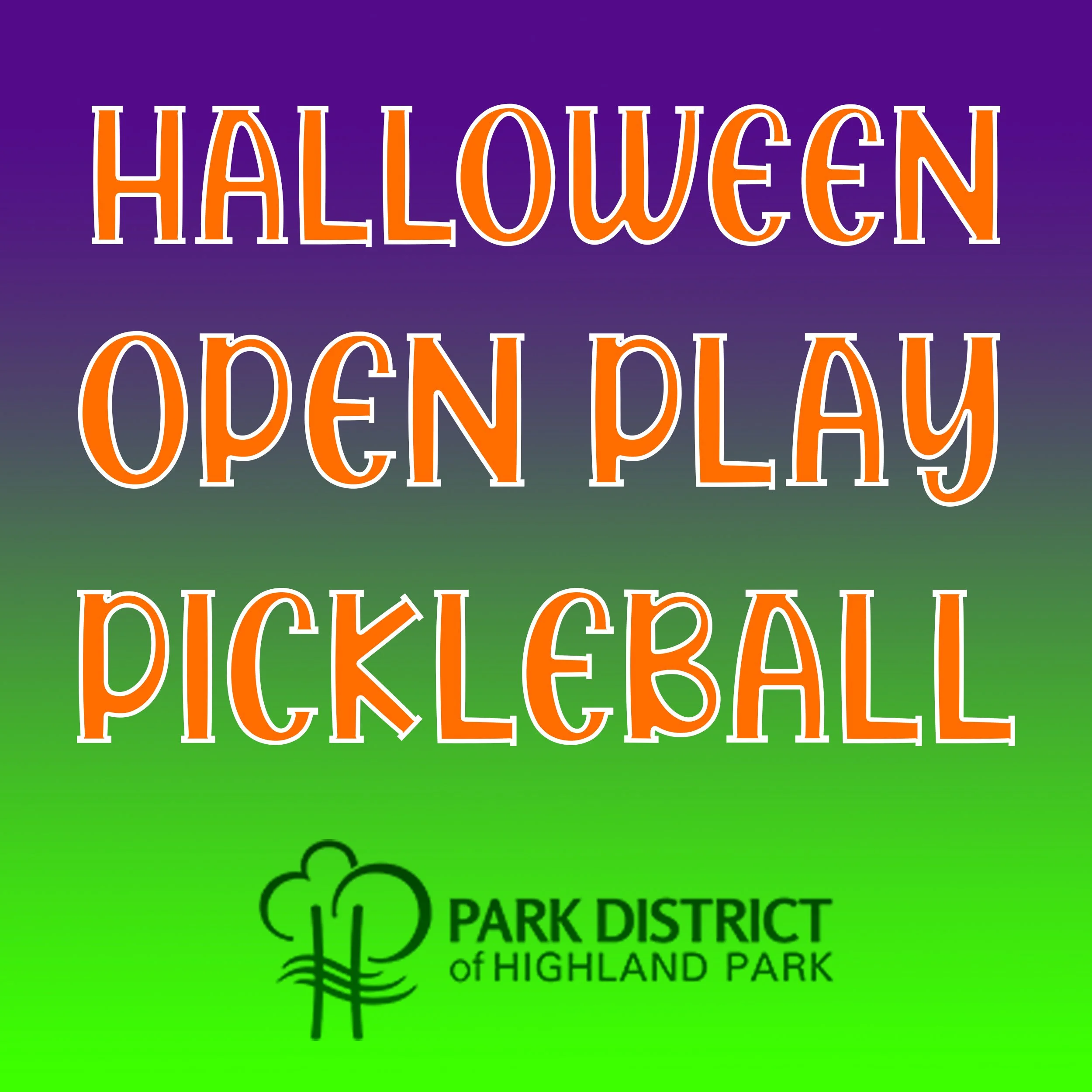 Halloween Open Play Pickleball