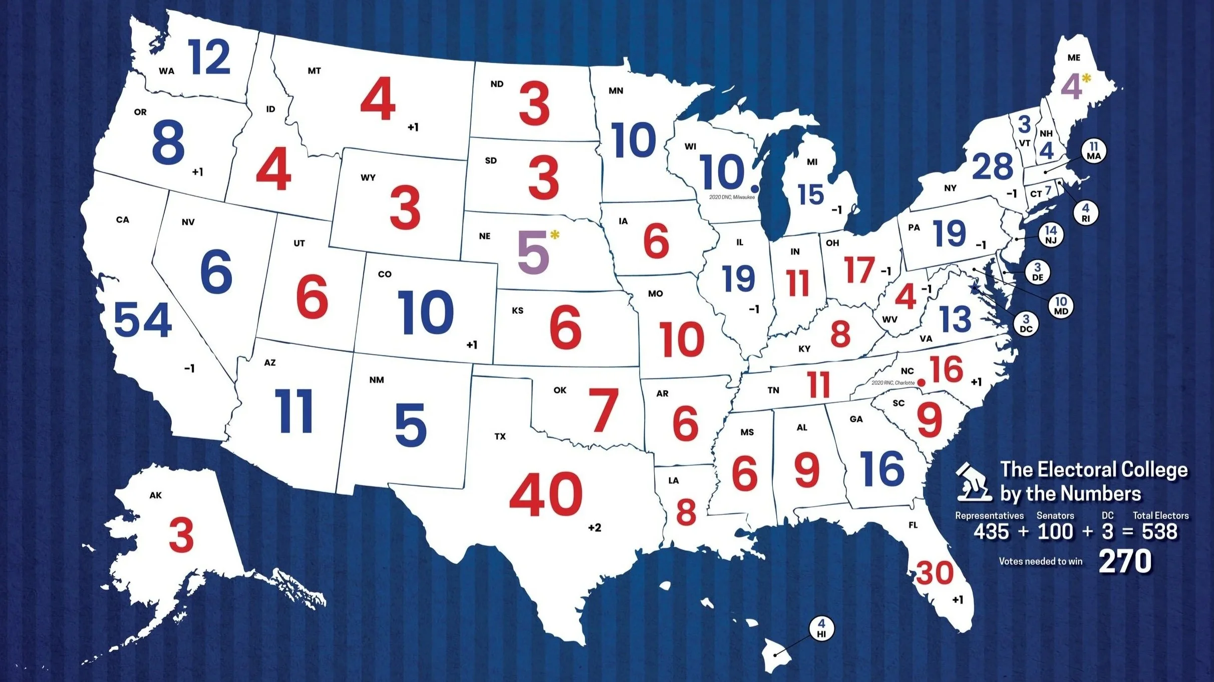 2024 Electoral College Map