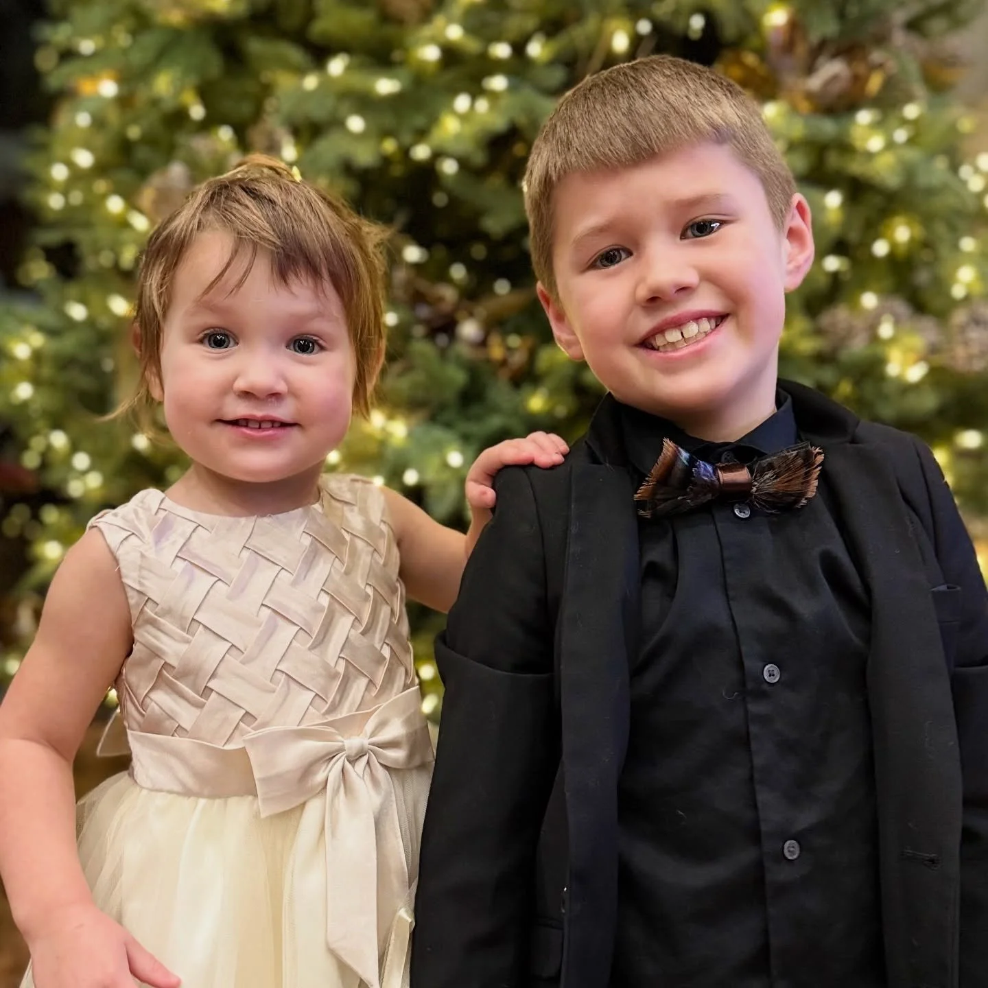 Holiday season snapshots&hellip;concerts, dances, and all the fun in between! ❤️💙 Enjoying every minute back at home with the family.