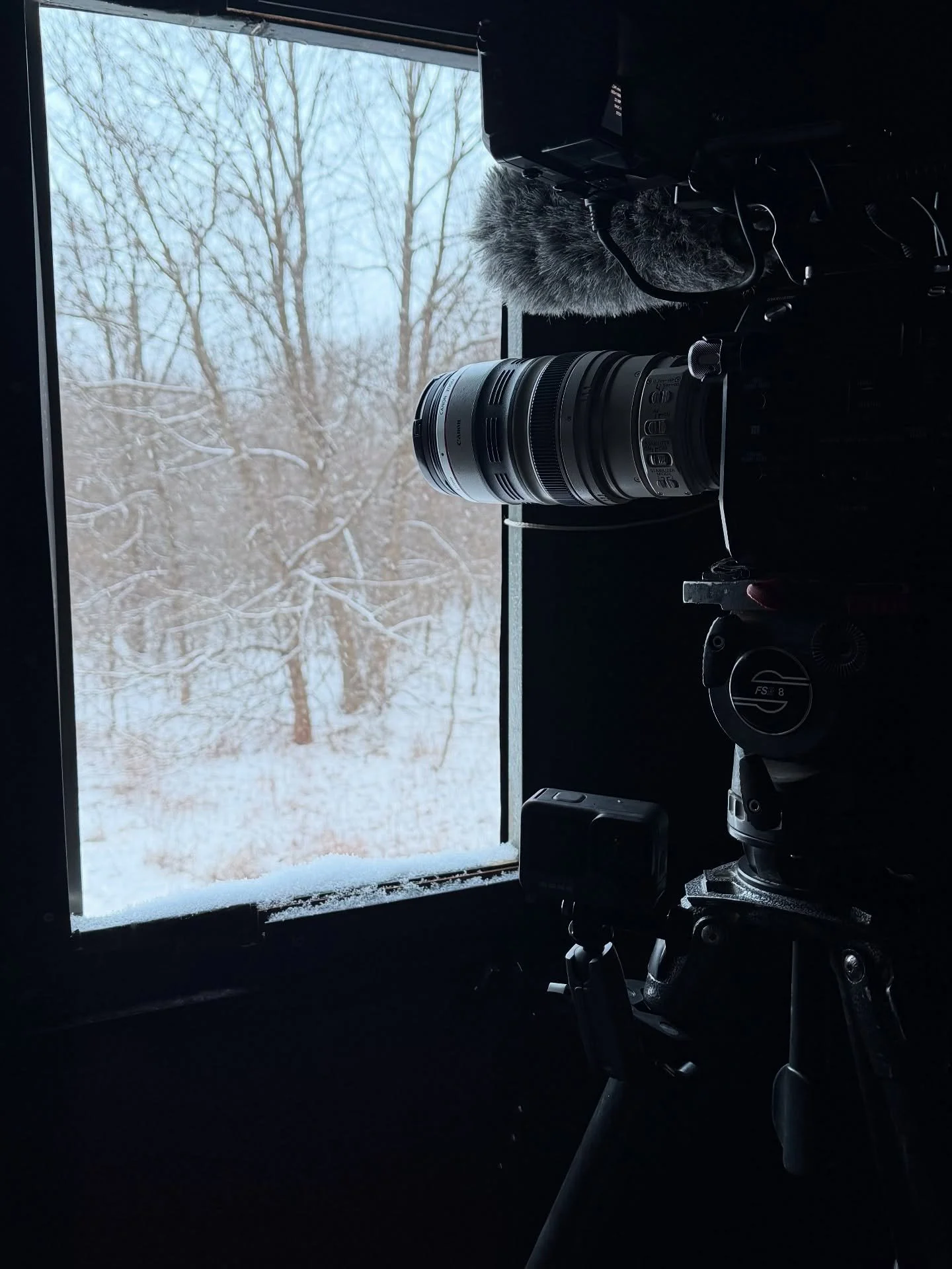 Cold weather is exactly what we were hoping for in Ohio&hellip;and that&rsquo;s exactly what we got. 🥶💙

We started the week with temps in the 50s, but last night they finally dropped while we were on stand and the snow started coming down. ❄️

Thi