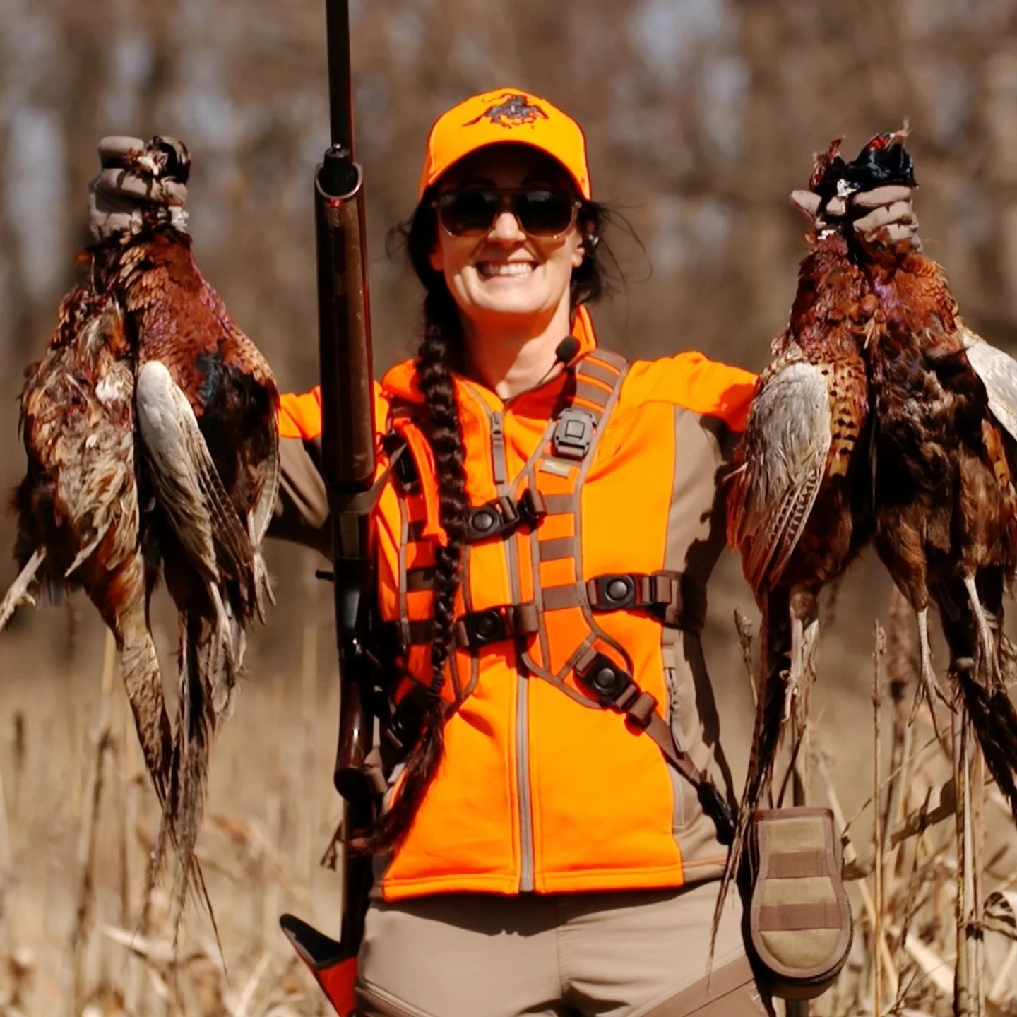 Some pics from our recent pheasant hunting trip to @nilo_farms with @winchesterammunition 🧡 

New blog up today too featuring the Integrator by @saltstone.hunting.usa Click the link in my bio for more. #WinchesterDeadlyPassion @winchesterrepeatingar