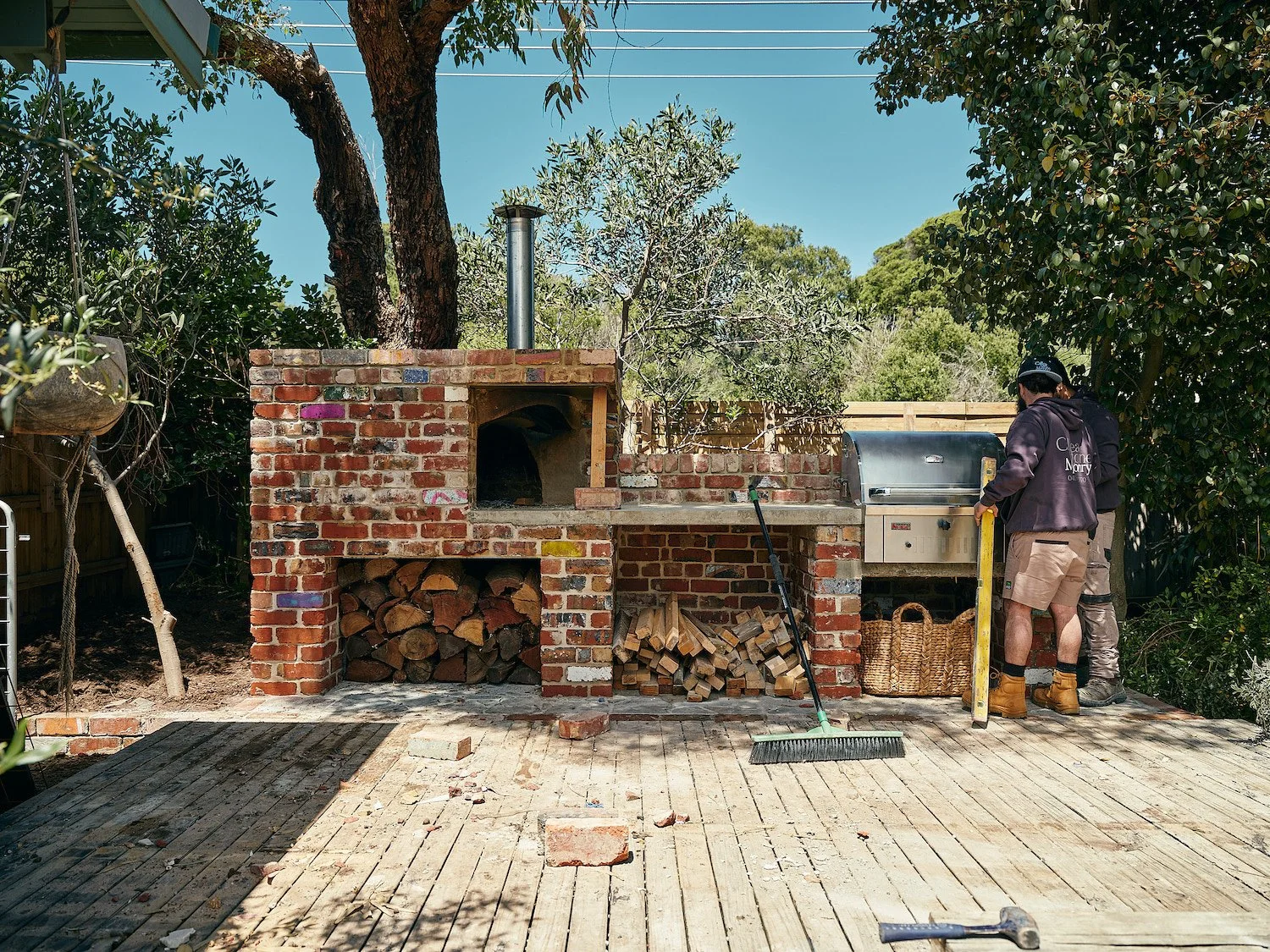 Custom Pizza Ovens In Melbourne - As Seen On The Block 2022