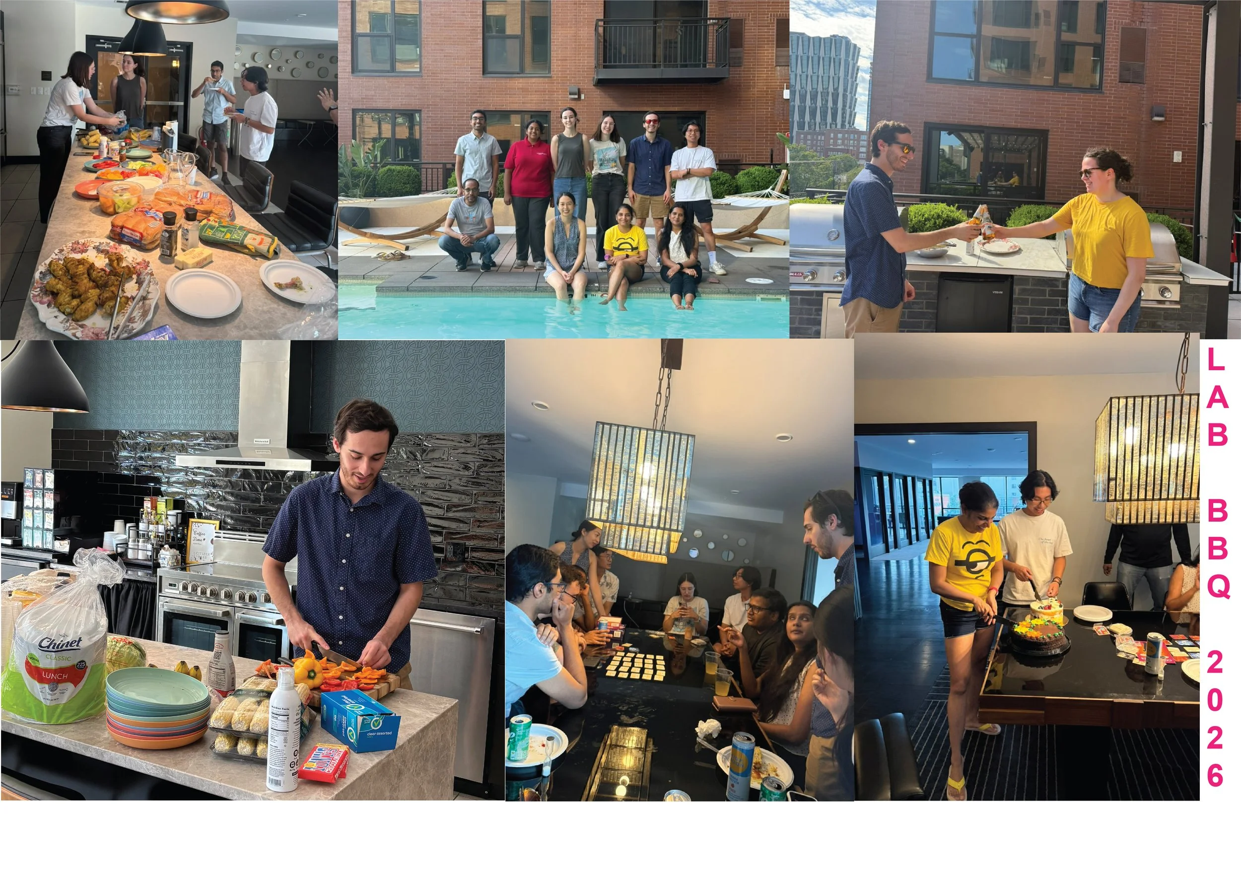 2026 annual lab bbq: Great job by Alex!