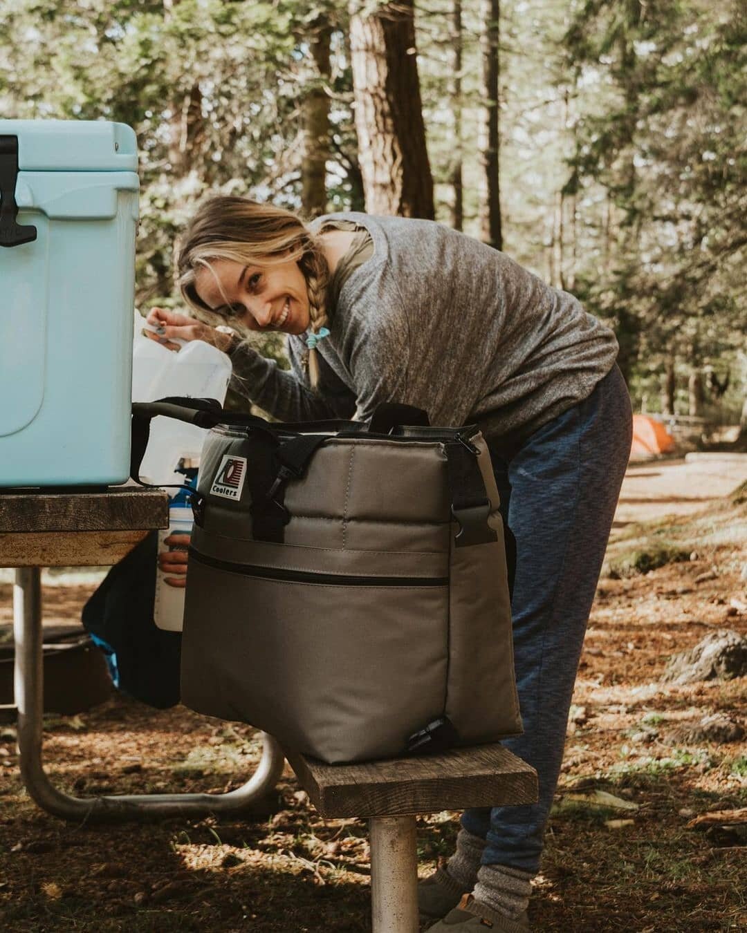 As you take this weekend to celebrate make sure you are also taking time to recharge! For our Founder, @faithdeutschle, that means being outdoors and appreciating nature. 🏕️ How do you recharge?⁠
⁠
📸 : @ivoryandevergreen