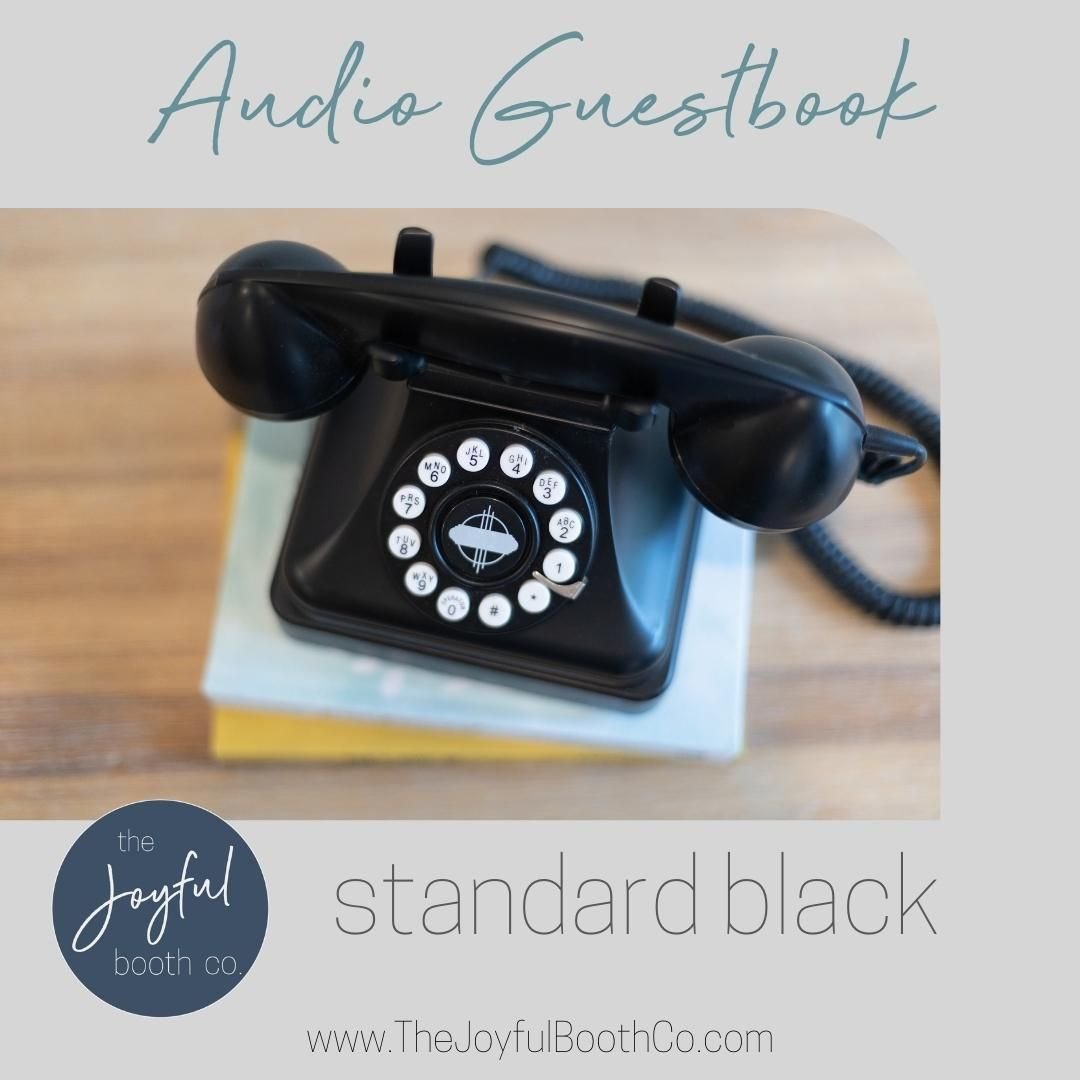 Attention all brides! Our rotary phone audio guestbook is the perfect way to capture the love and well-wishes of your wedding guests. Reserve yours today! 💍📞 #CaptureTheLove #ReservedForYou