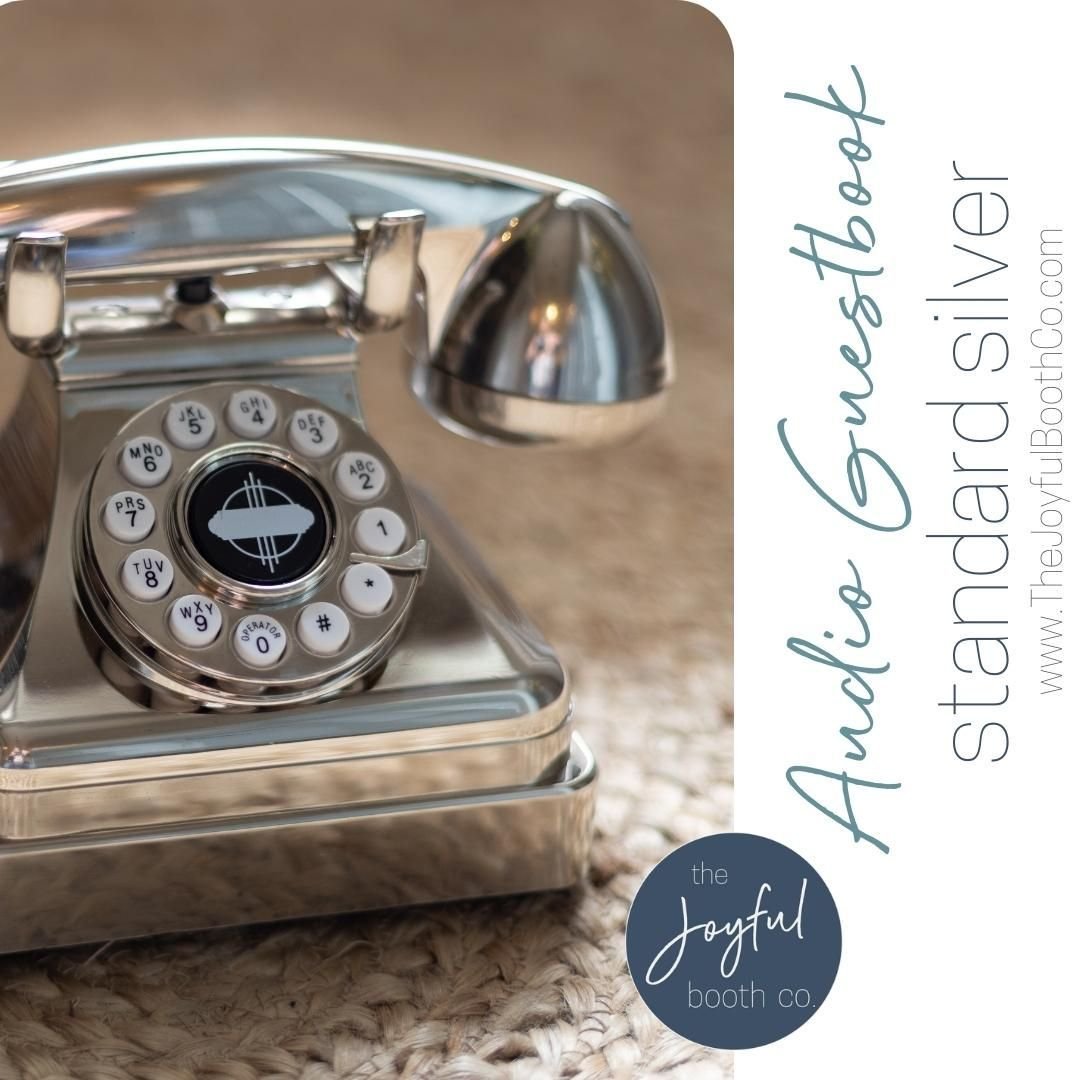 Transform your wedding day into a nostalgic affair with our vintage-inspired rotary phone audio guestbook. Let your guests leave heartfelt voicemails for you to treasure forever. 💖📞 
#NostalgicAffair #TreasuredVoicemails