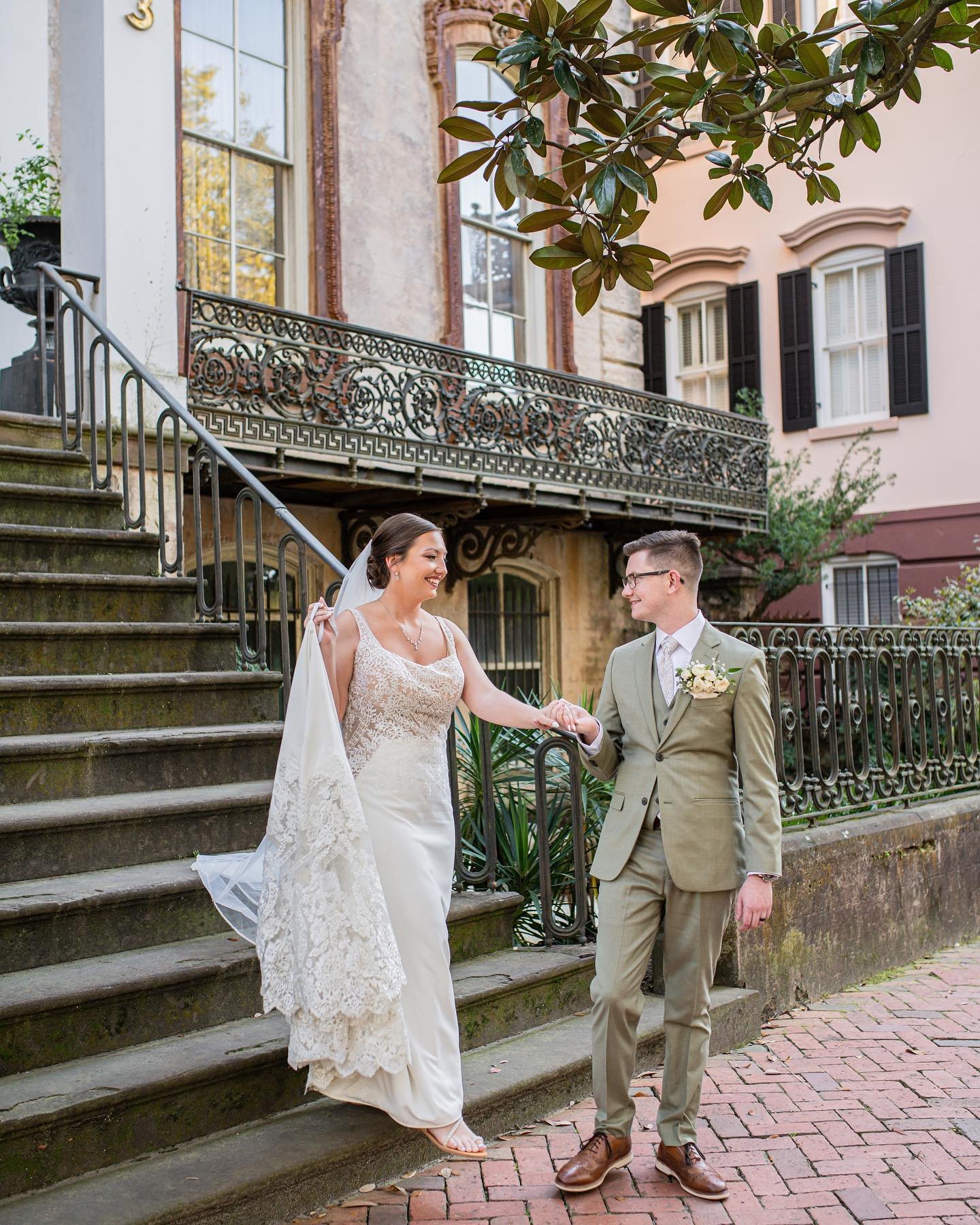 A classic Savannah wedding with Morgan + Kyle ✨