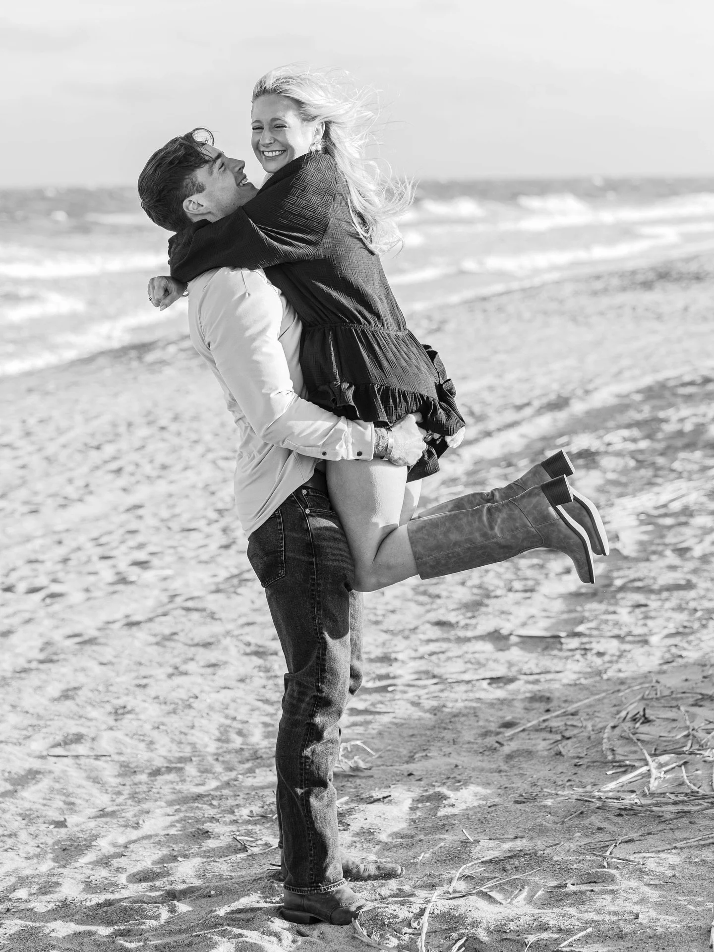 Windy beach proposals on Tybee ✨ 

Savannah Ga Photographer | Savannah Wedding Photographer | Georgia Weddings