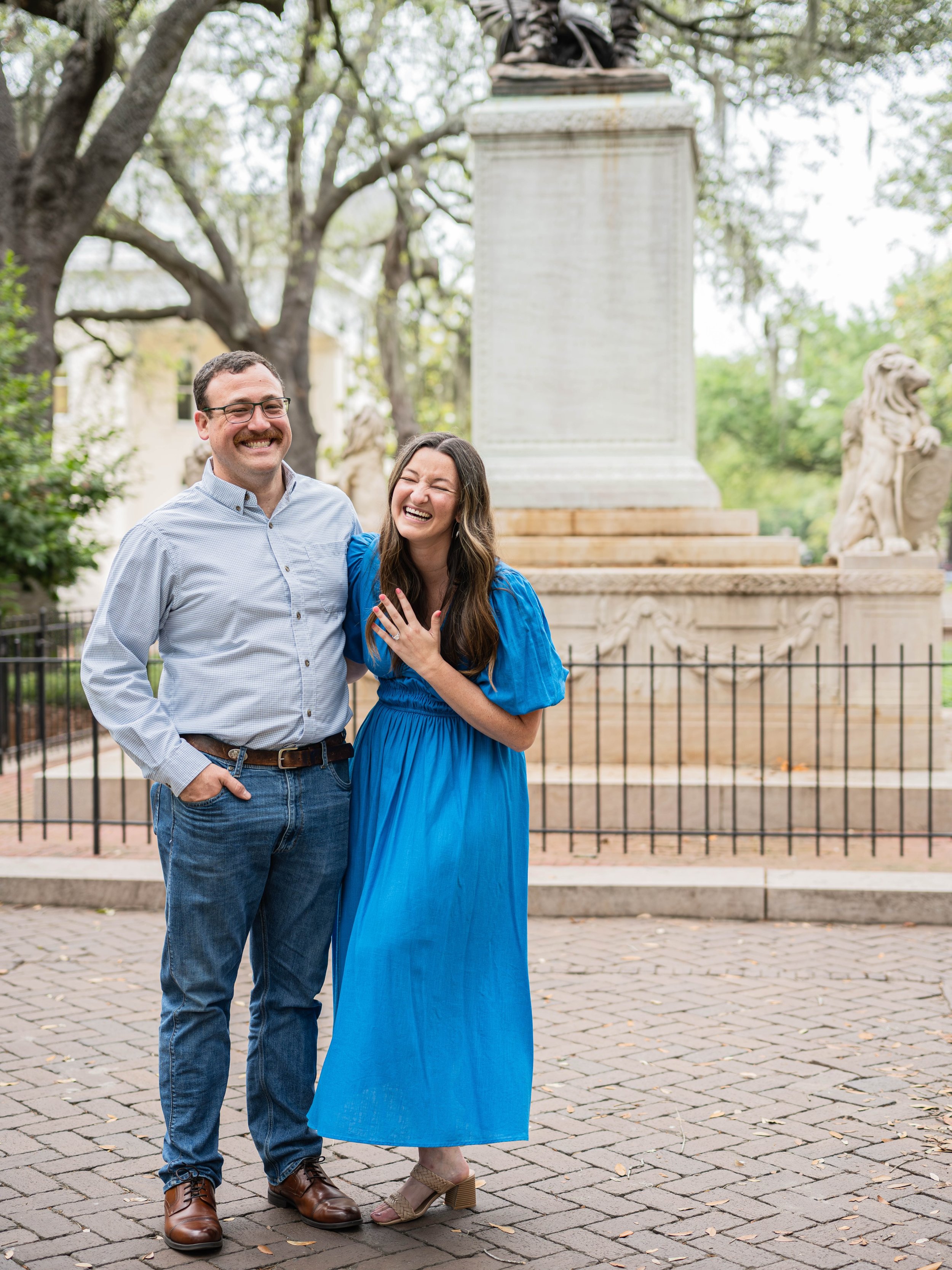Very lucky to have captured a surprise proposal for these sweet friends 🥂 let&rsquo;s plan that wedding!!