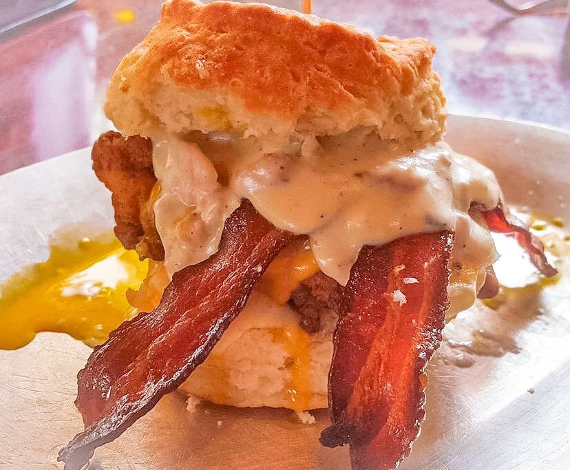 -We are open from 9AM-9PM  Today!!! 
❤️🤍💙

-Come Eat with us. 😊

#bisqit #hammockshops #brunch #4thofjulyweekend #pawleysisland #eatloqal #biscuitsofinstagram