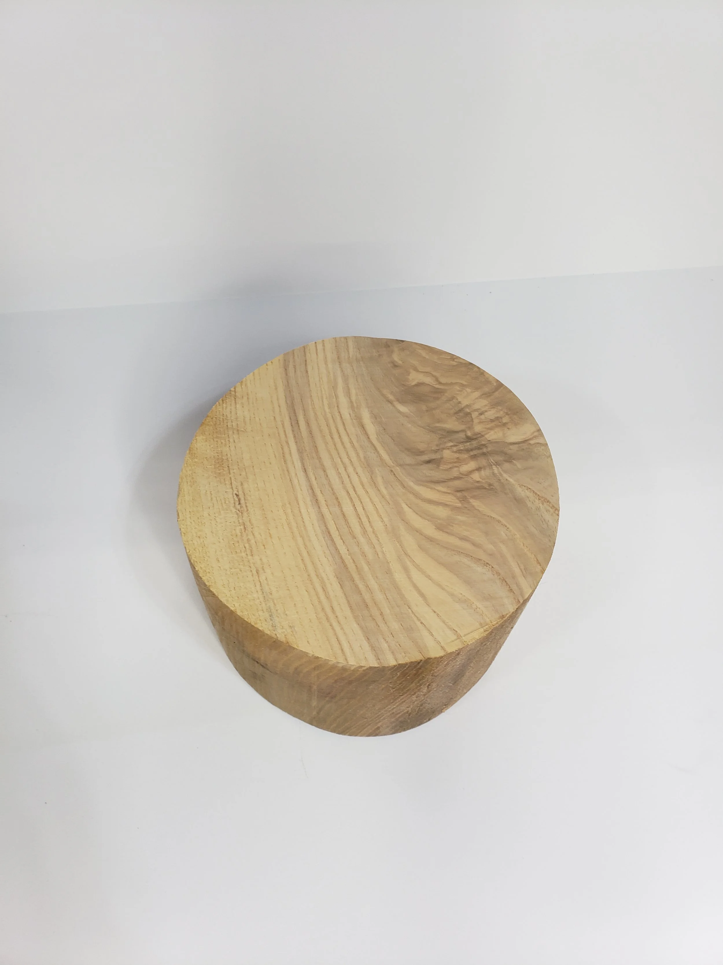 White Ash Bowl Blank 7 1/4" Diam.  x 4 3/4" Thick