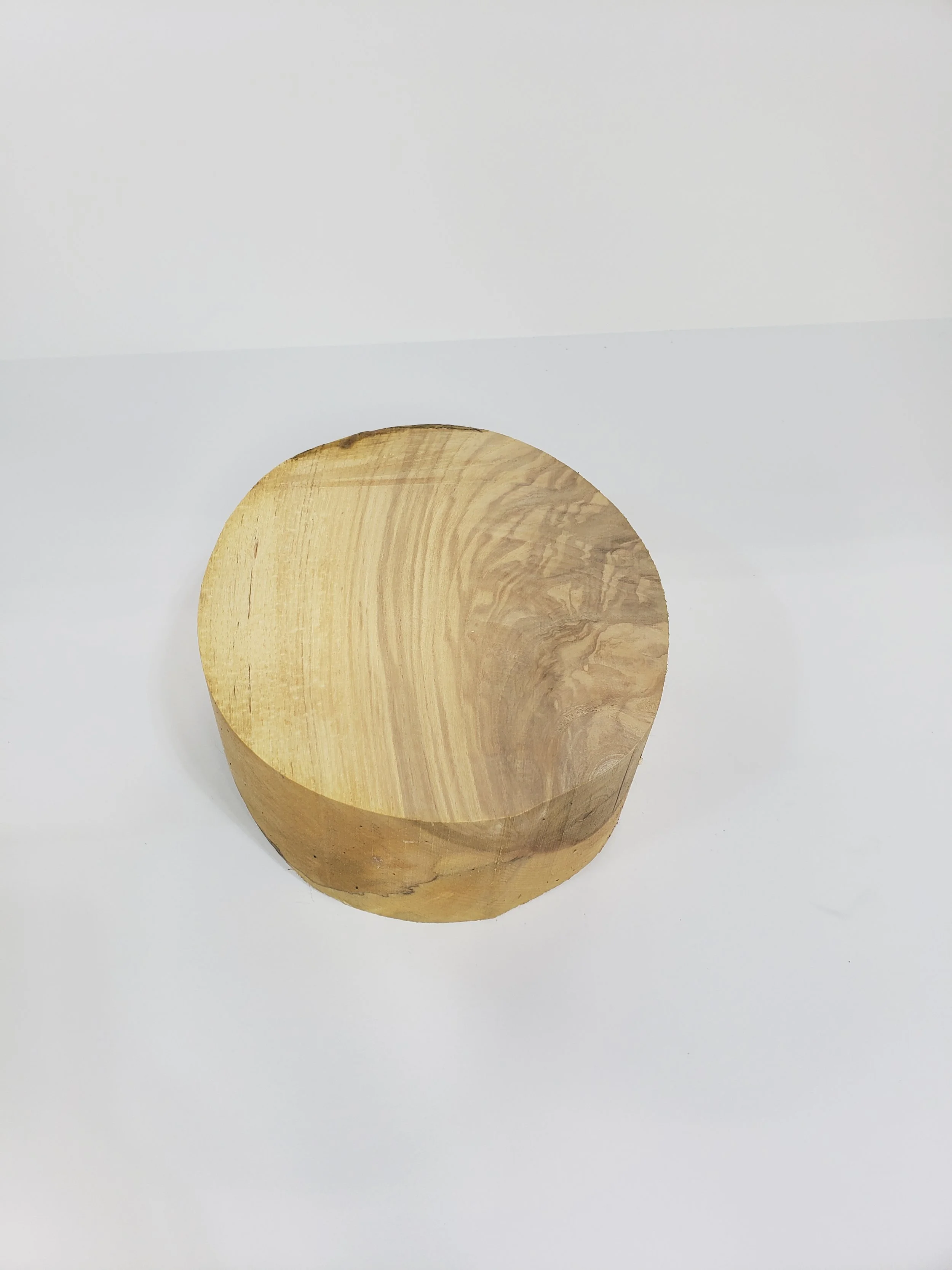 White Ash Bowl Blank 7" Diam x 3 1/2" Thick