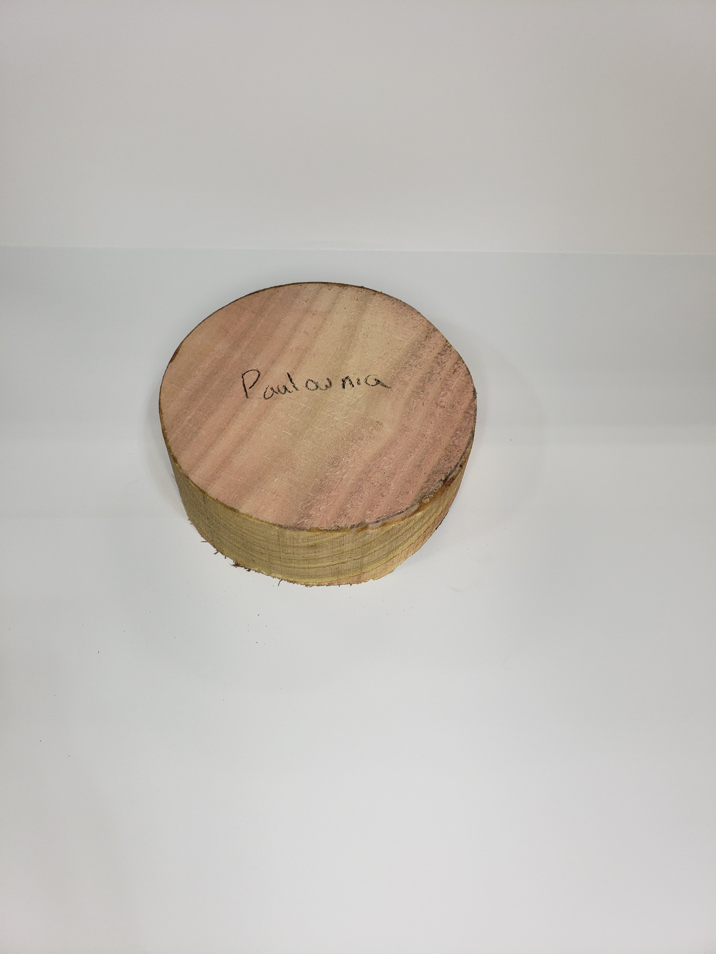 Paulownia Turning Blank 9 3/8" Diam. x 2 3/4" Thick