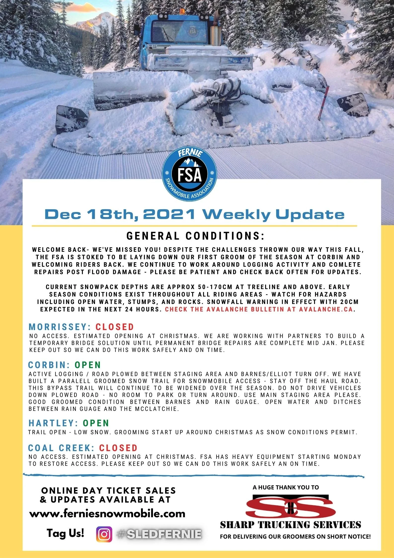 FSA: Dec 18th, 2021Update