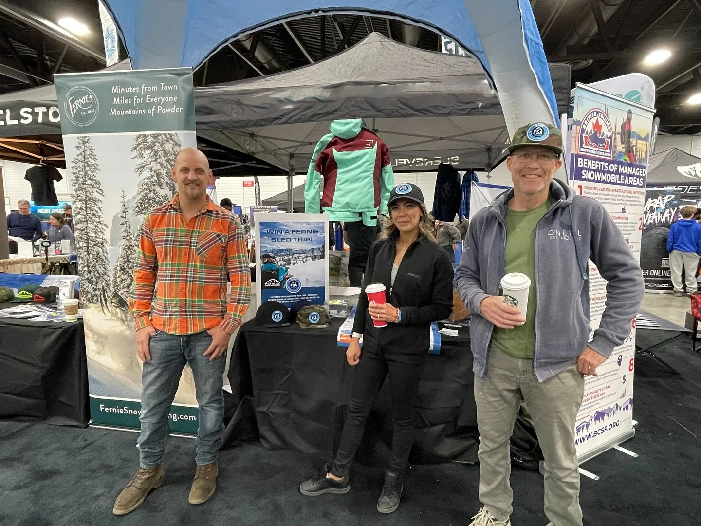 📍 We&rsquo;re live at the @albertasledshow today! Swing by the Fernie Snowmobile Association booth to chat sledding, grab some swag, and enter to win a Fernie sledding weekend in the heart of the Canadian Rockies. ❄️

🚨 Reminder: This weekend is yo