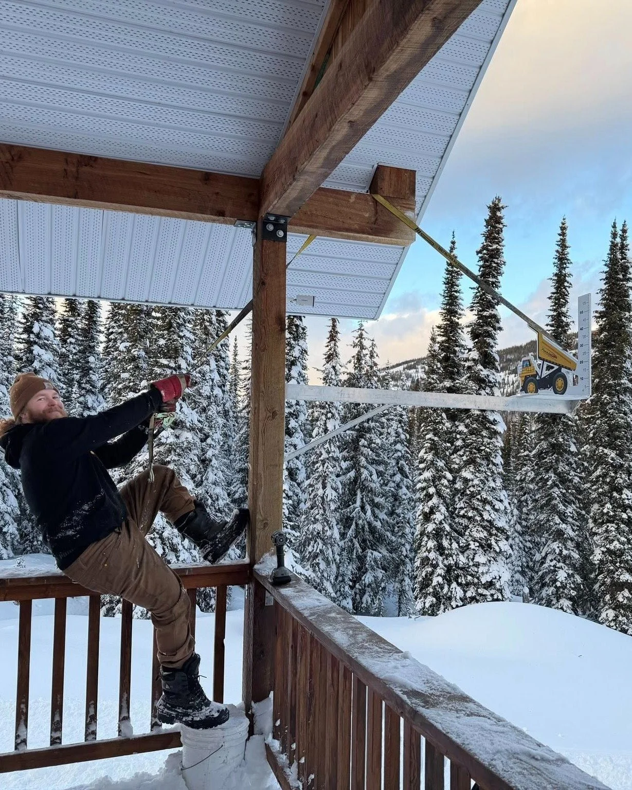 Storm recovery mode continues out there. After a week of rain, wind, flooding, and big snowfall totals, conditions remain highly variable &mdash; with open water and road damage still limiting where we can safely groom.

The crew has been grinding th