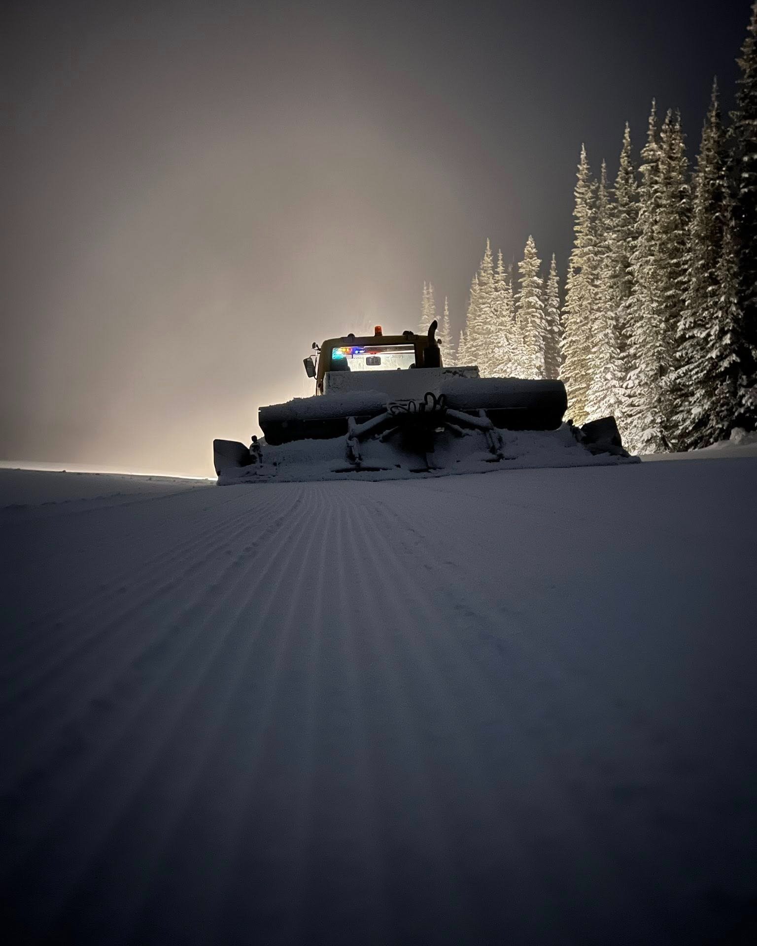 Good Morning Friends! Quick Fernie snapshot of conditions out there today. 20cm of new snow in the past 48hours at riding elevations.

Staging areas to 1310m: received rain and are largely dirt with some snow/ice (see image)

1310m - 1540m: Variable 
