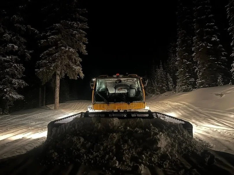 Big thanks to Dave on our grooming crew for tackling a pretty tall run list last night.

The past week hasn&rsquo;t made it easy. 56 cm of new snow, tricky weather, and elevated avalanche hazard had our team sitting on the sidelines longer than we&rs