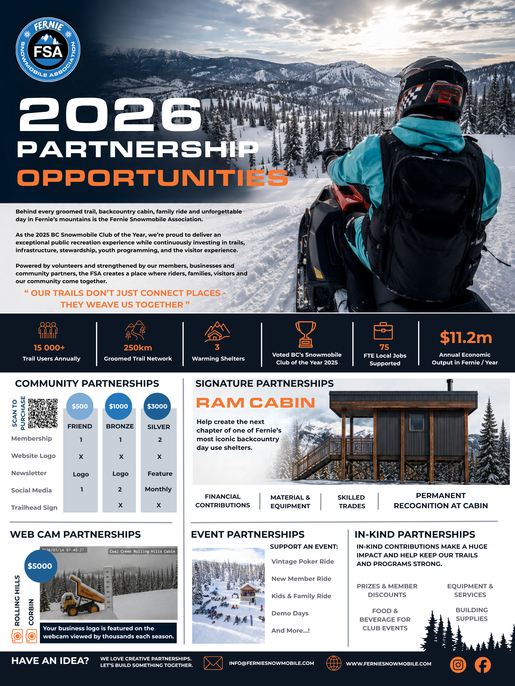 2026/27 Corporate Partnership Drive Now Open