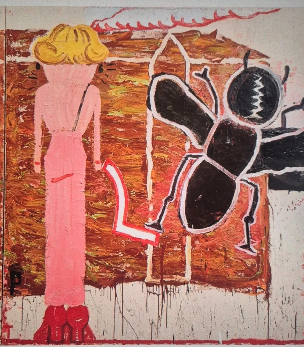 What an amzing women
Pic Copyright Rose Wylie 
Black Strap (Red Fly) 2012 part 2
#art #artwork #artist #womenartist #britishwomenartist #GermaineGreer #TamlynG