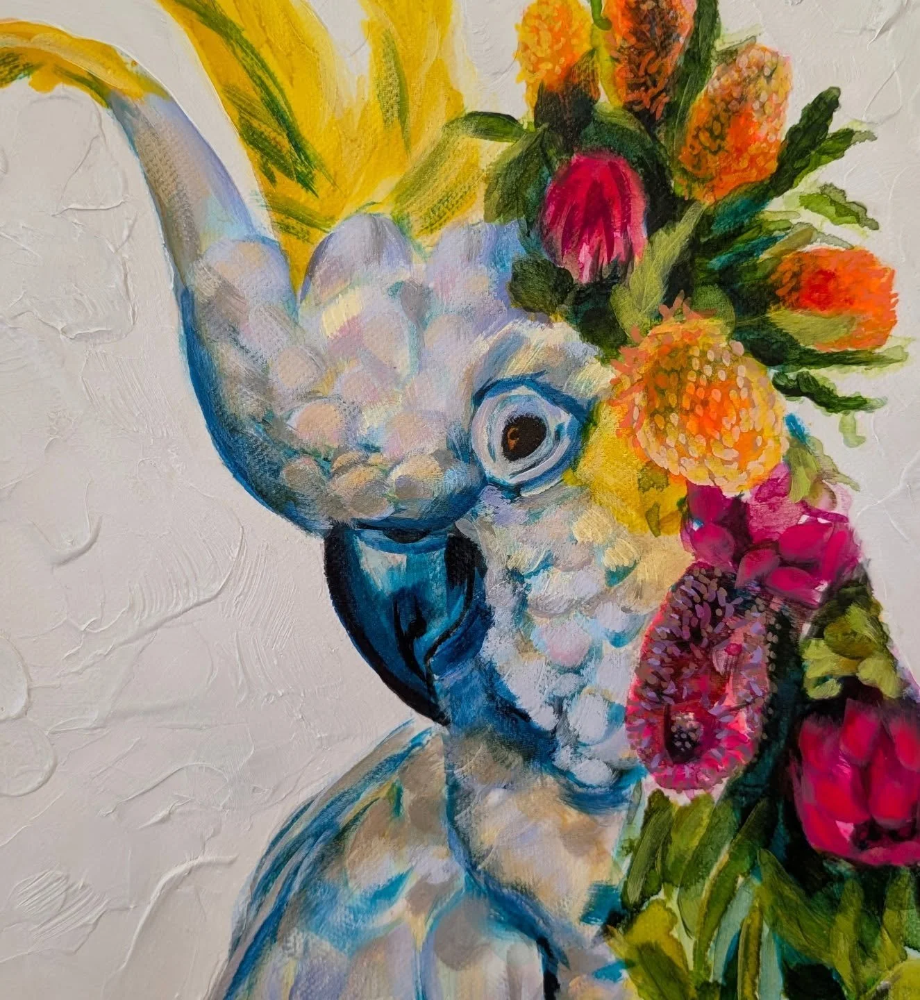 Enjoying painting this little mini series.
What bird should I paint next? 🪶

#nativebirds #botanicals #australianart #australianbirds