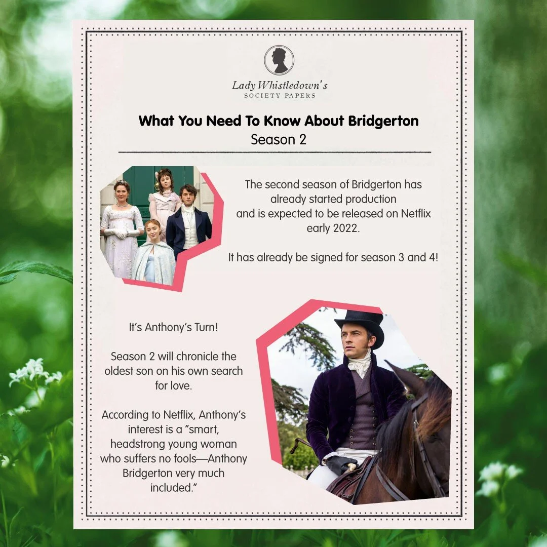 Did you watch Bridgerton on Netflix? Did you get as obsessed with it as much as we did?
If you did, then this is for you! 
Let us give you good news today and hopefully make your day better.💅🏼
What was your favorite episode? 🥰

#australia #melbour