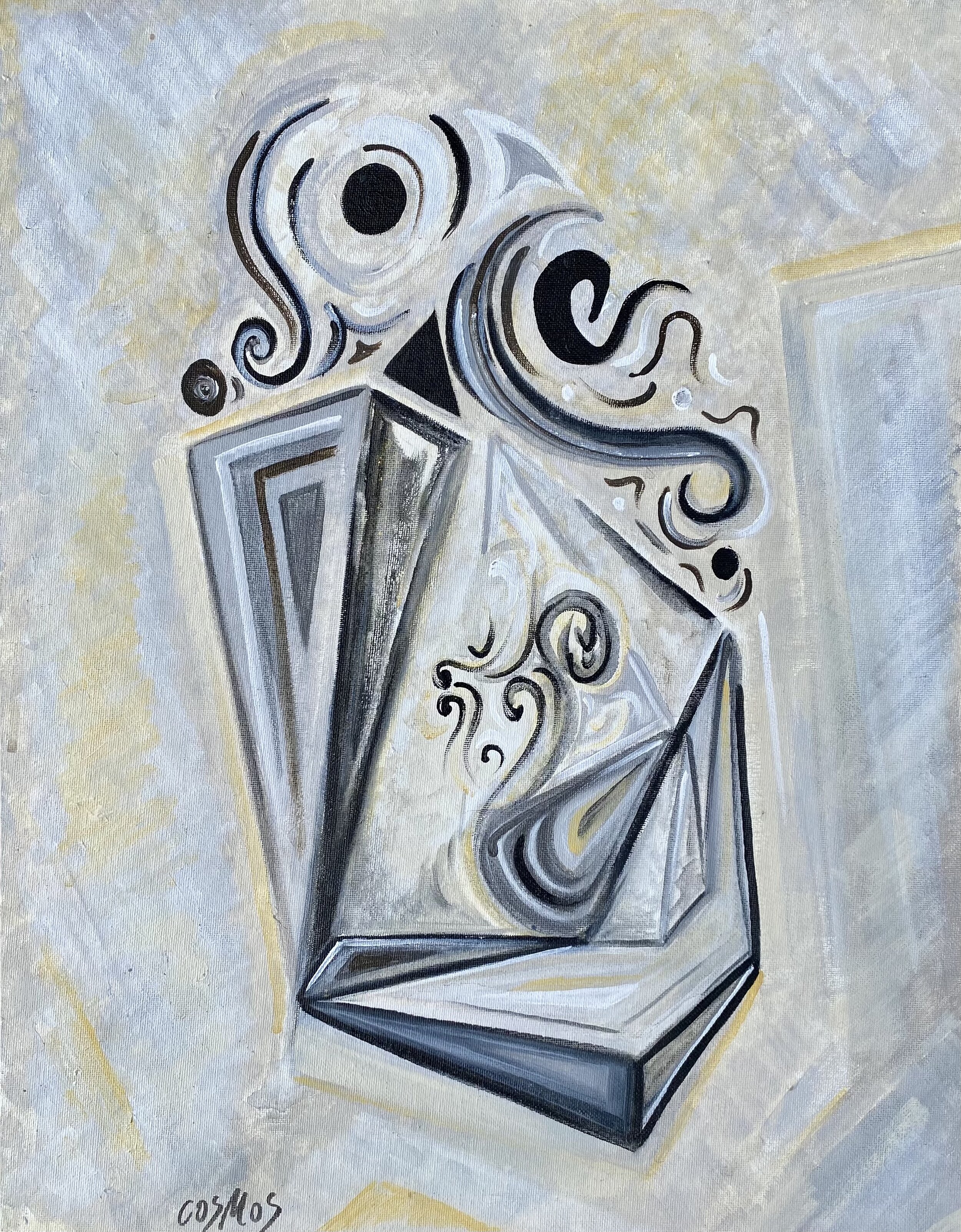 MUSICAL
- Acrylic on canvas panel 14" x 18"