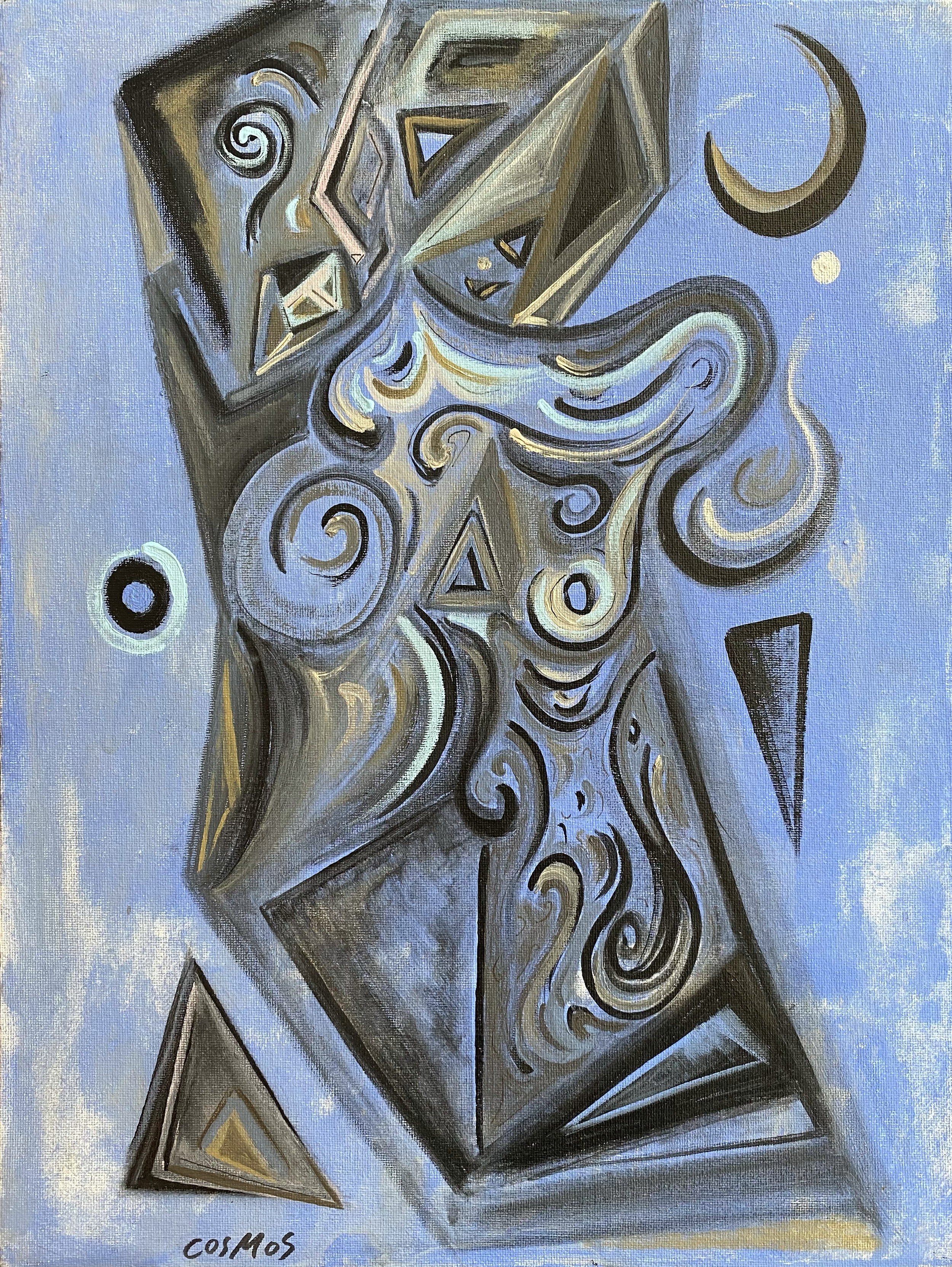 MISS ANNA ATLANTA
- Acrylic on canvas panel 12" x 16"
