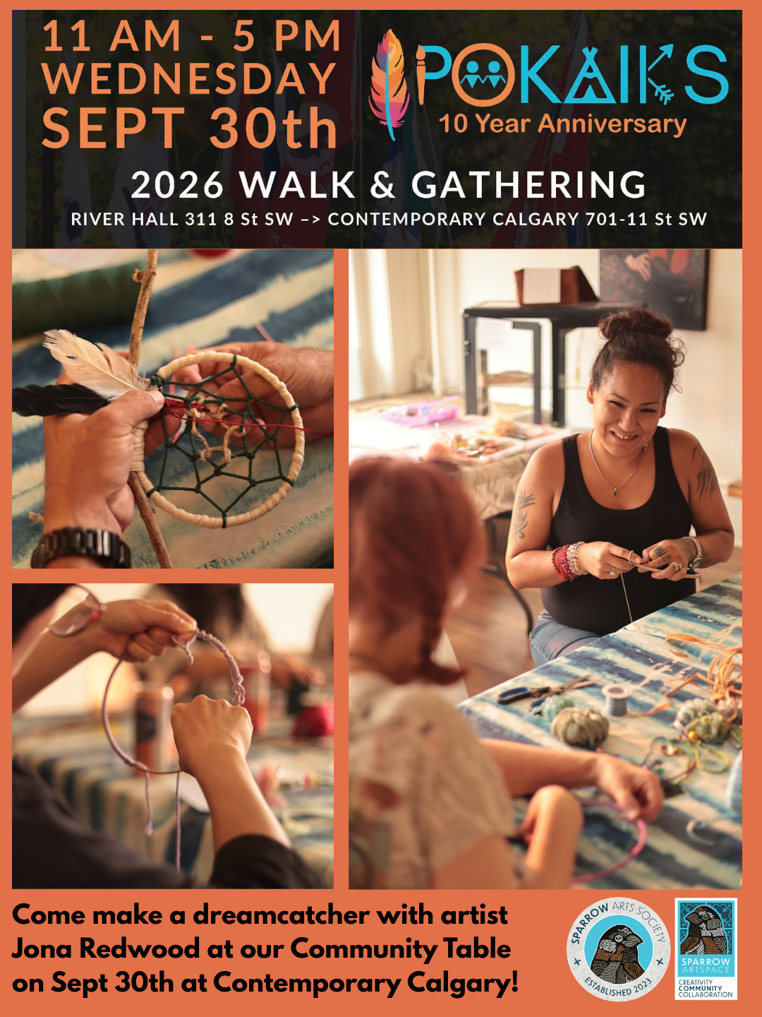 Make a Dream Catcher with Artist Jona Redwood