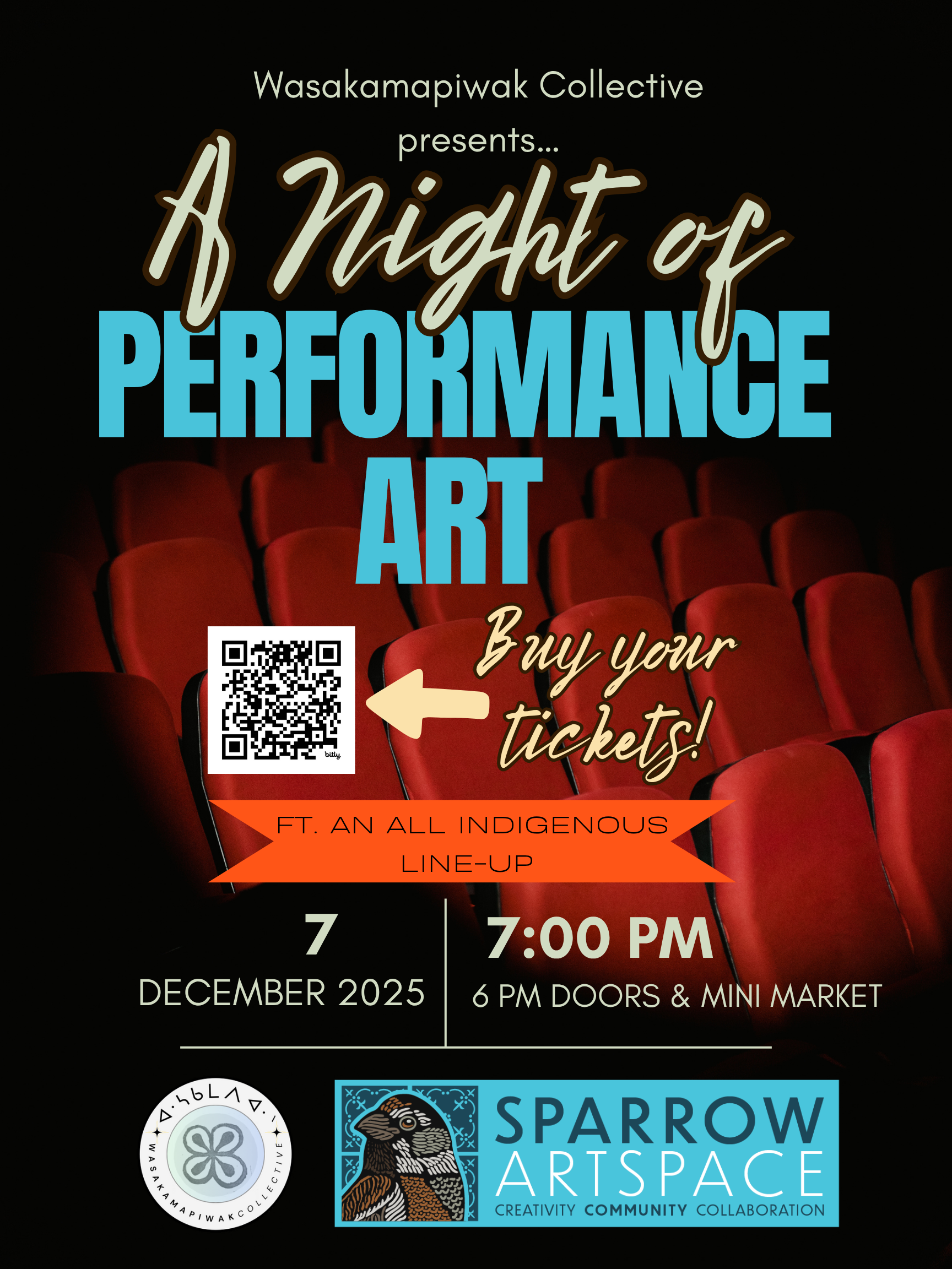 Wasakamapiwak Collective presents a Night of Performance Art