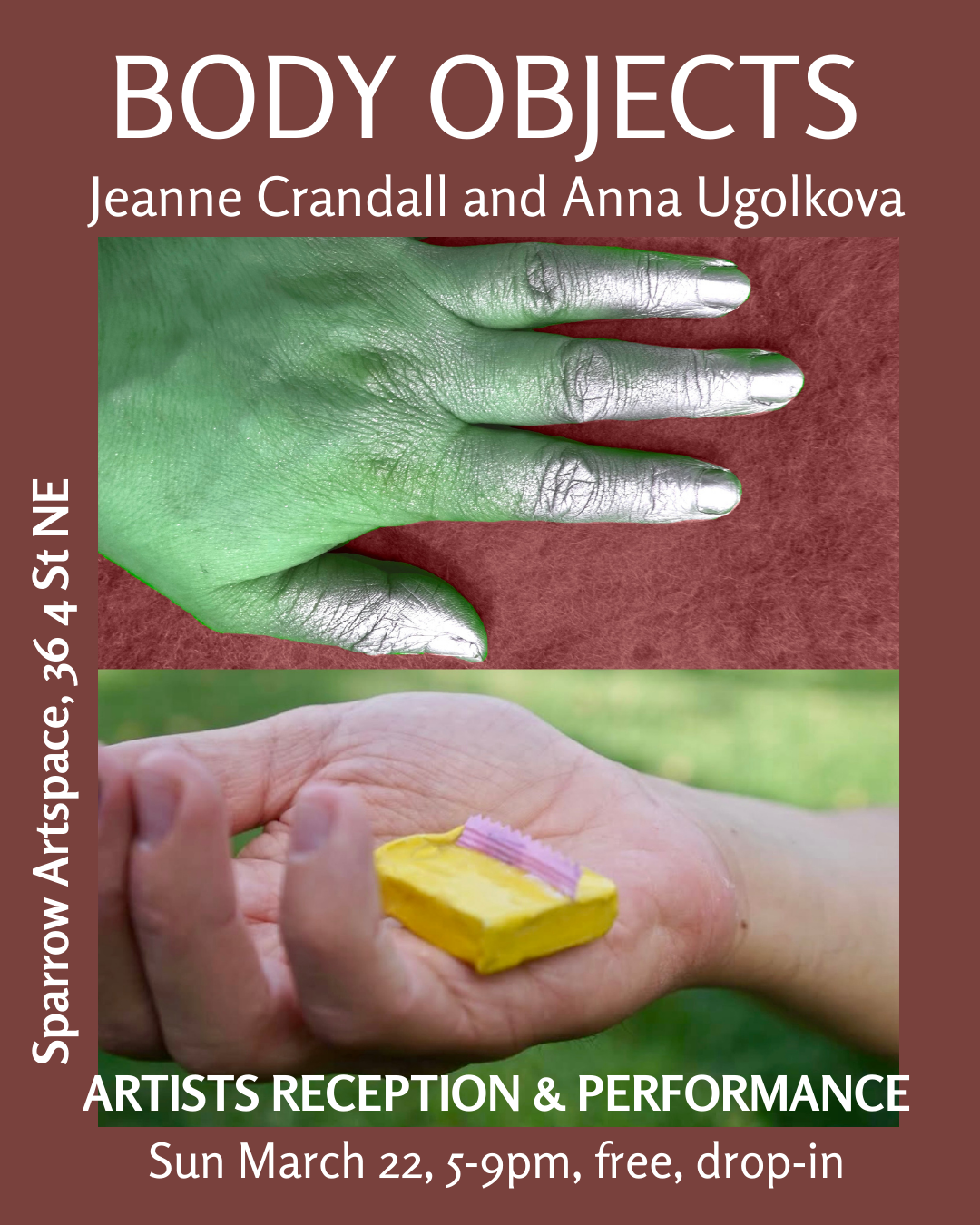 Body Objects: Artists Reception & Performance