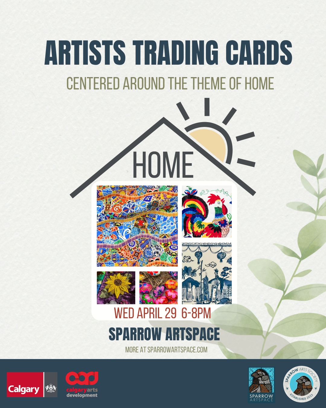 Artists Trading Cards: theme - HOME 